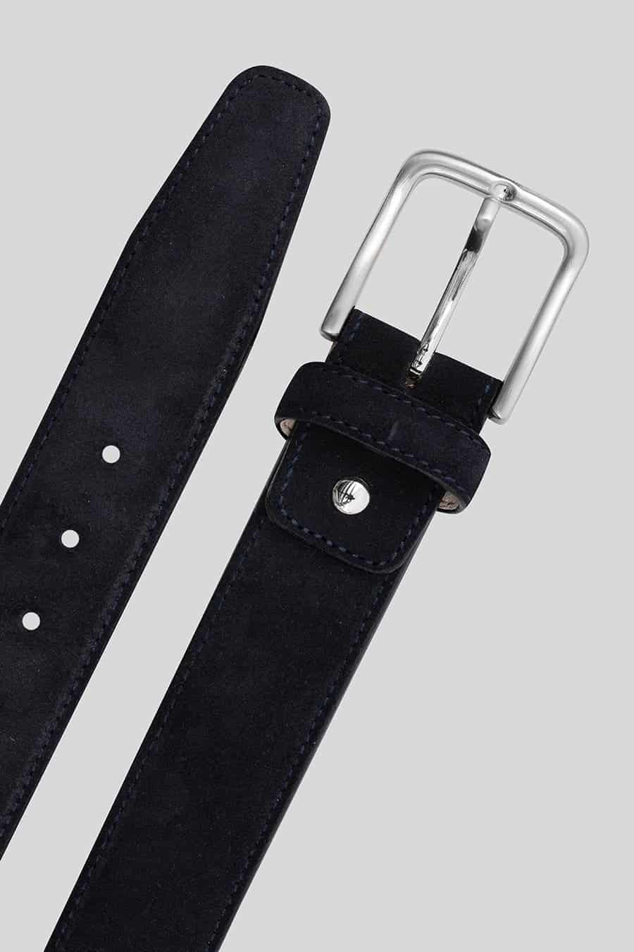 Men's crosta black belt - miniatura 1