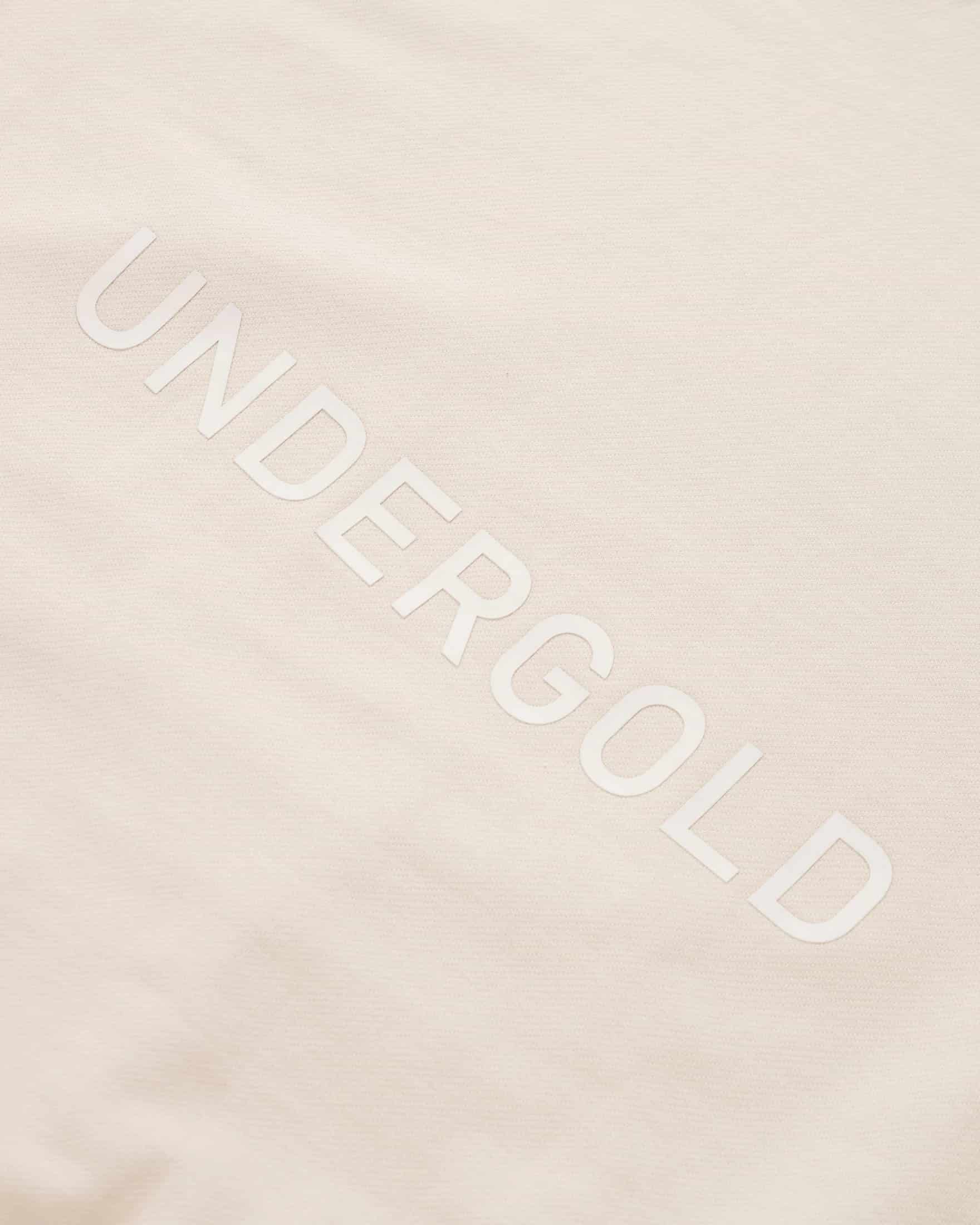 Line Logo Hoodie Cream - miniatura 4