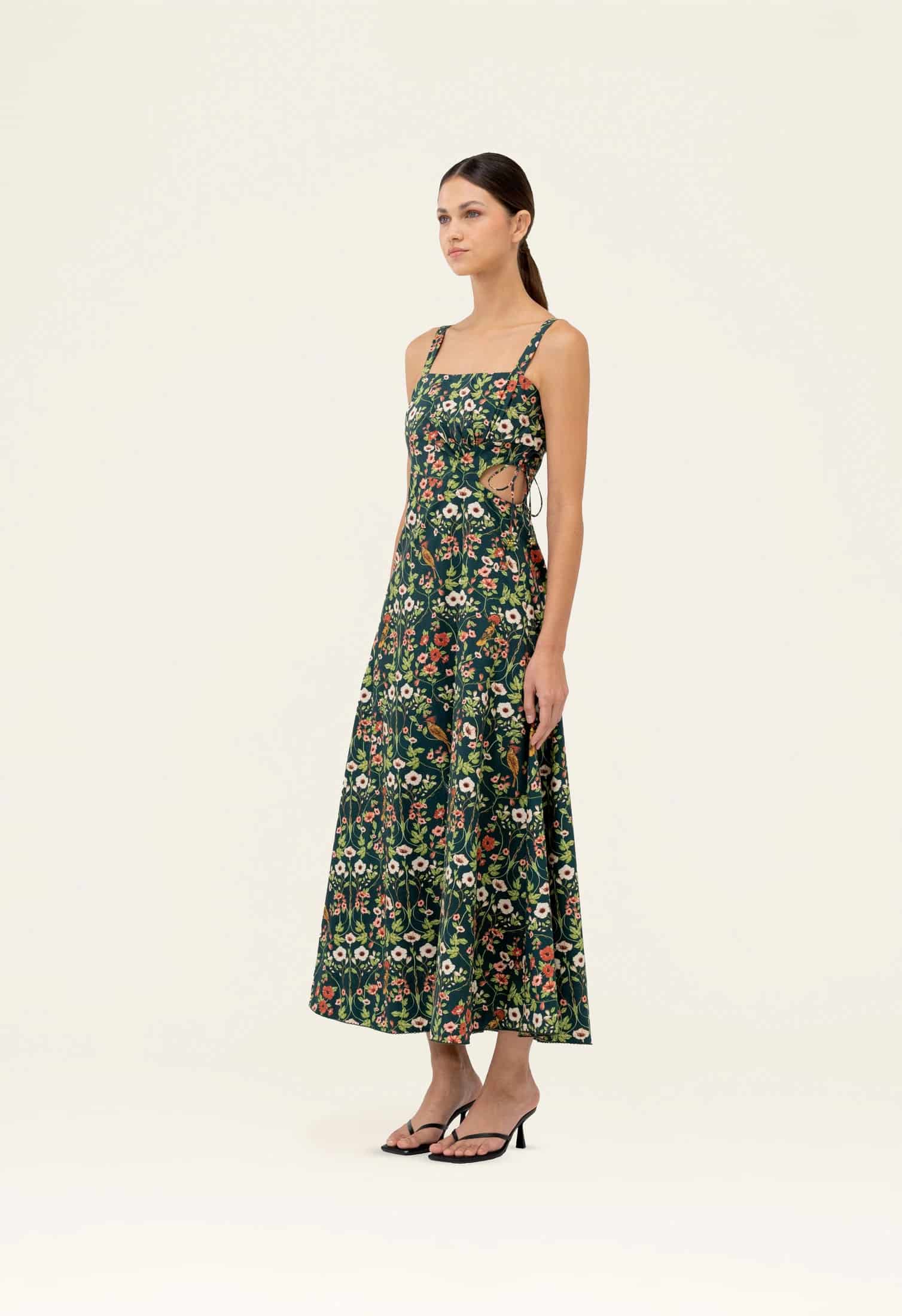 Verano Mosquetero Midi Dress - miniatura 3