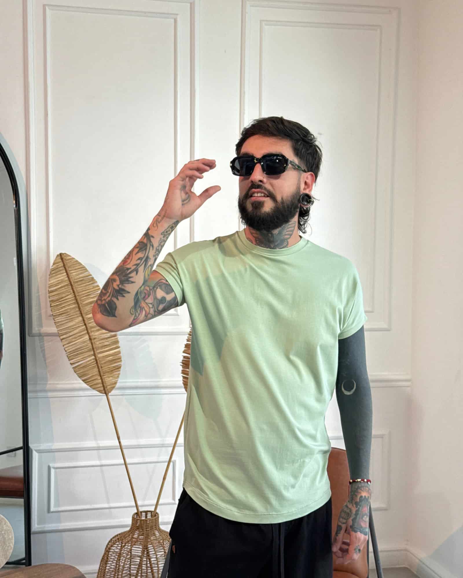 Camiseta 80's green - miniatura 2