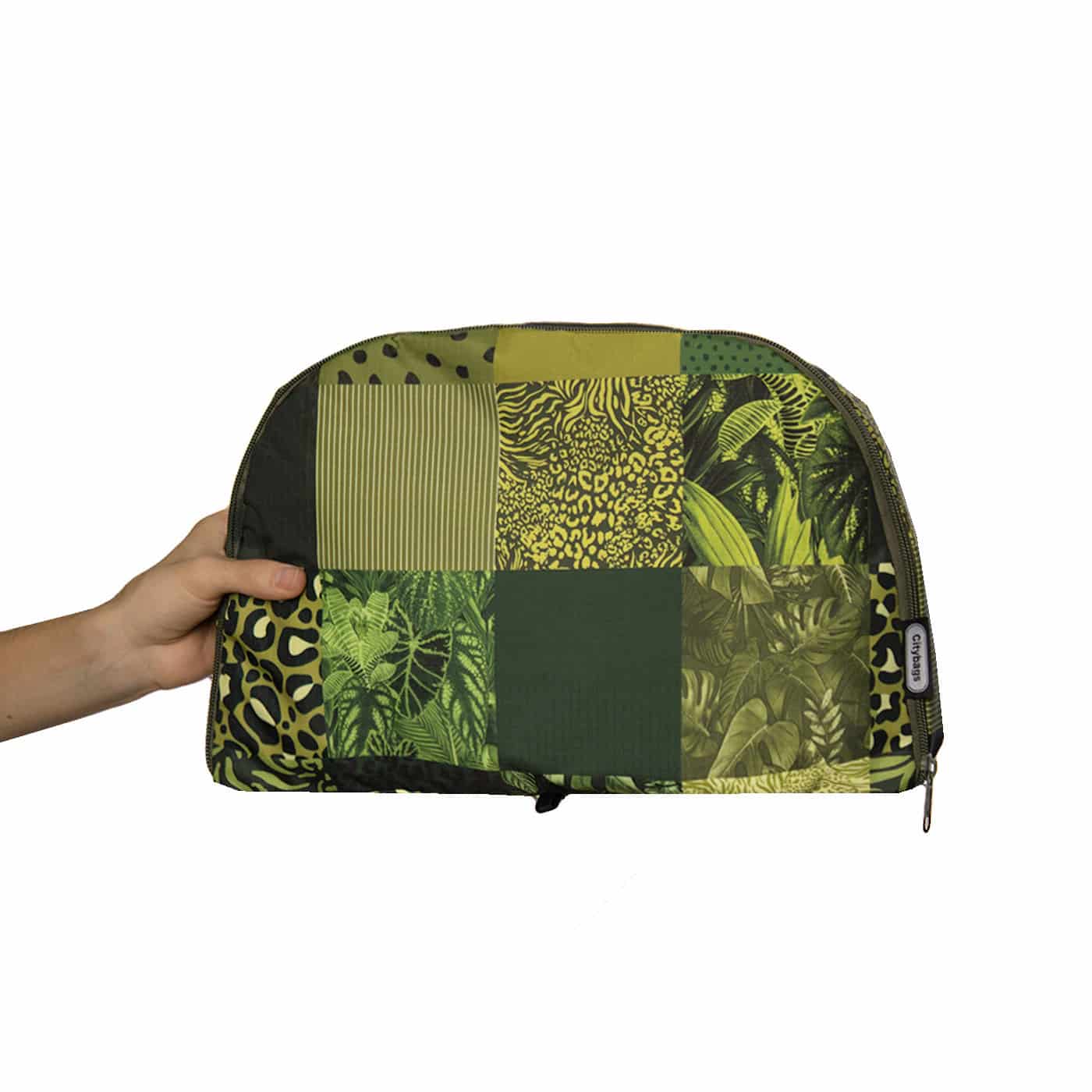 Morral Aventura ULTRA Plegable Estampado Green Citybags Multicolor - miniatura 2