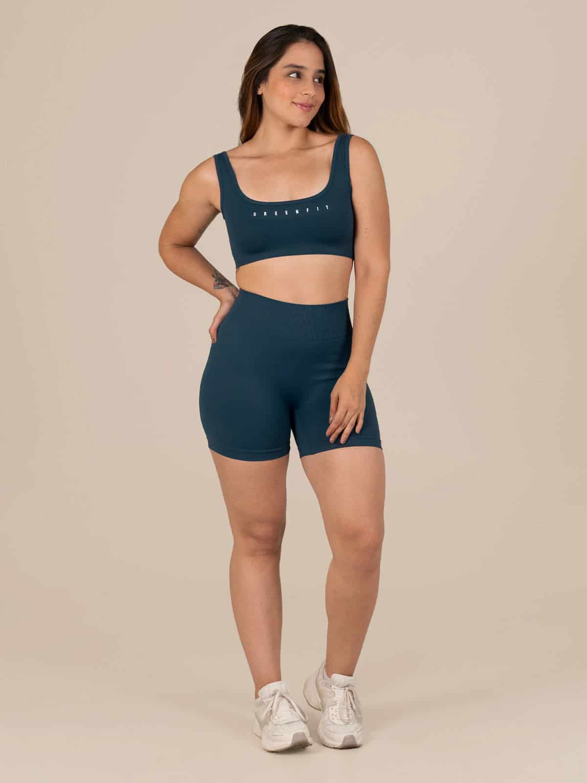 Central short set seamless grizul - miniatura 1