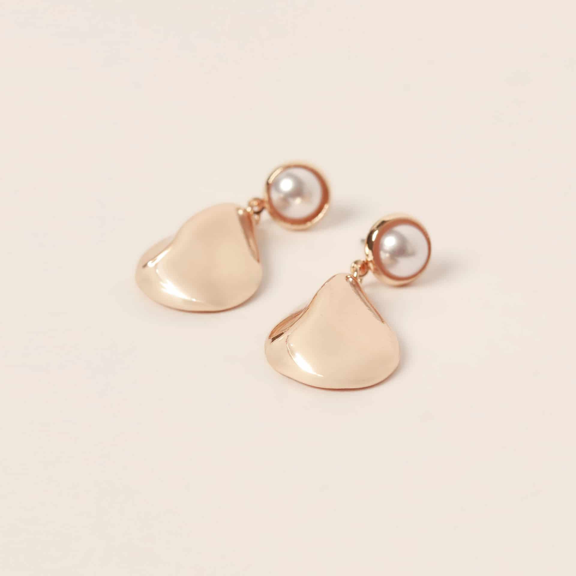 Aretes Gota Perla - miniatura 1