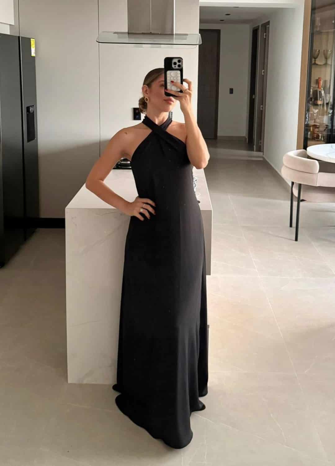 Vestido Dolores Negro - miniatura 2