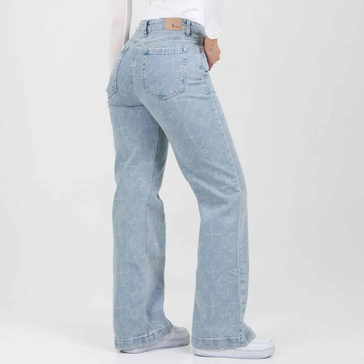 Jean Axspen Wide Leg  Ax-3056 - miniatura 3