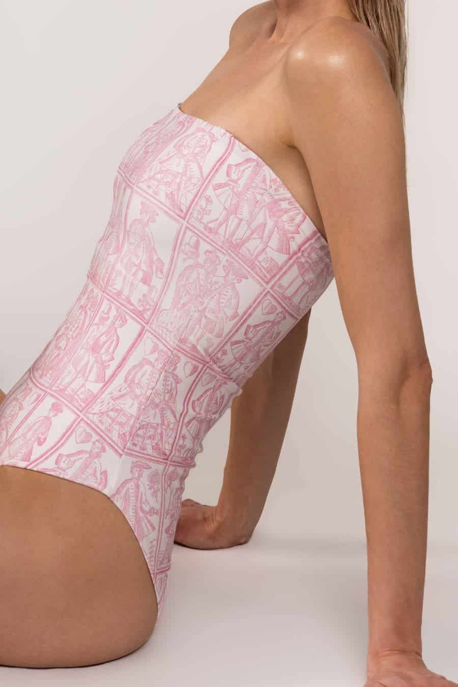 Women's carts one piece swimsuit - miniatura 4