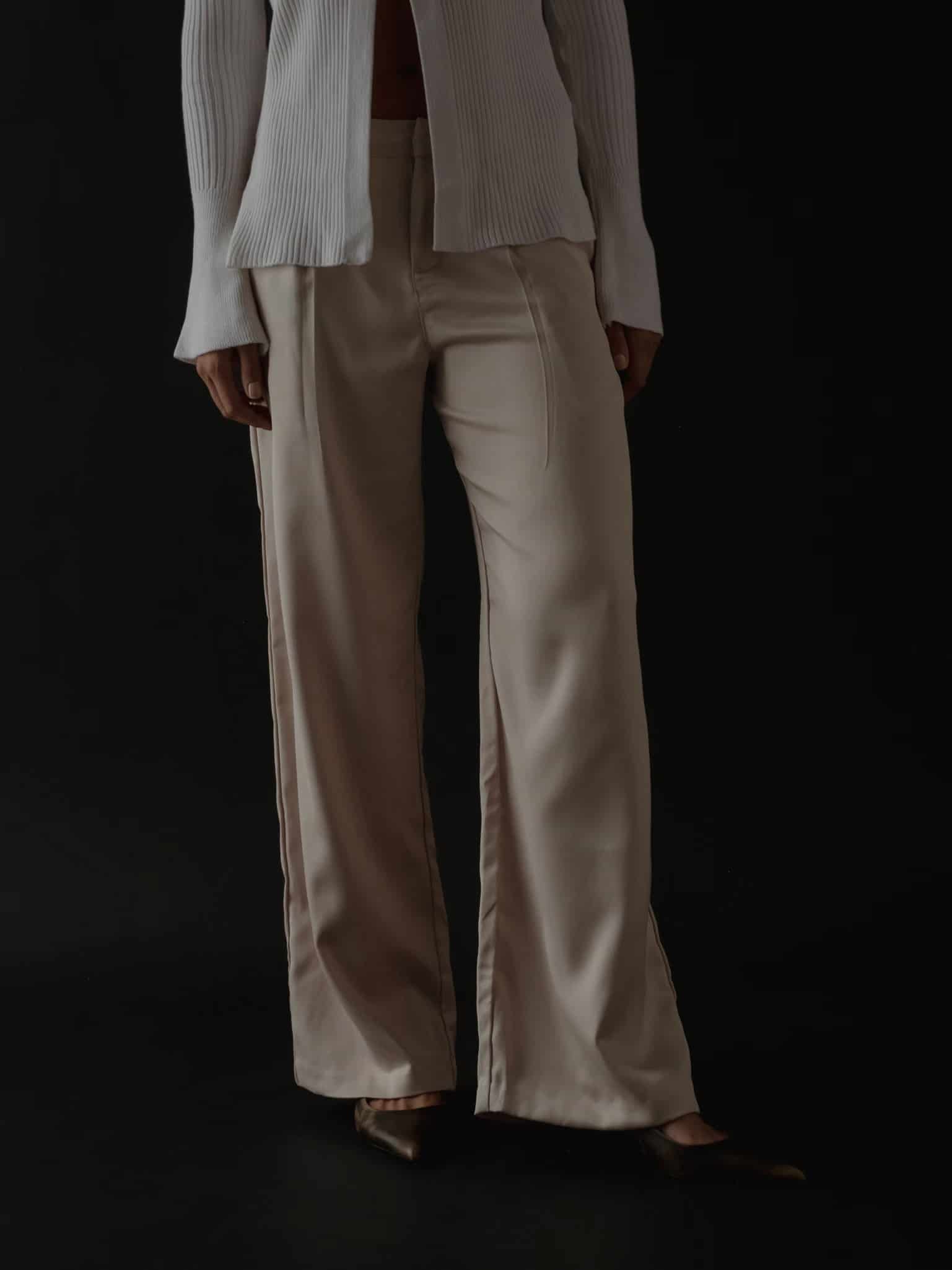 NOT SO MODEST TROUSER - SAND PEARL - miniatura 1