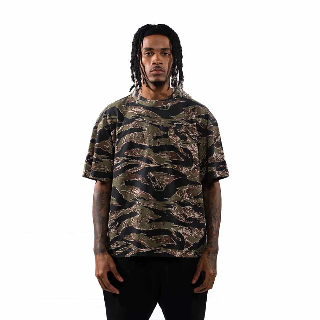 Camiseta Oversize Camuflado | Selva - miniatura 5