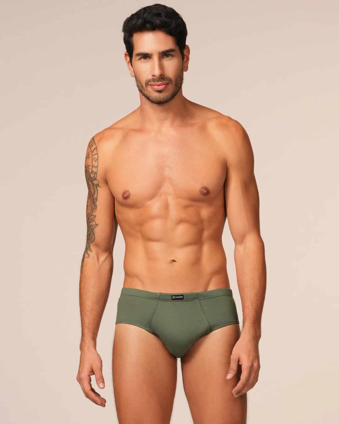 Pantaloncillo clásico Algodón con bragueta Ref.2011 - miniatura 4
