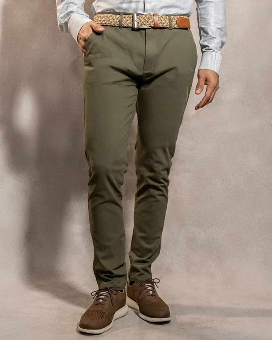 Pantalon Elastico Verde Claro - miniatura 10