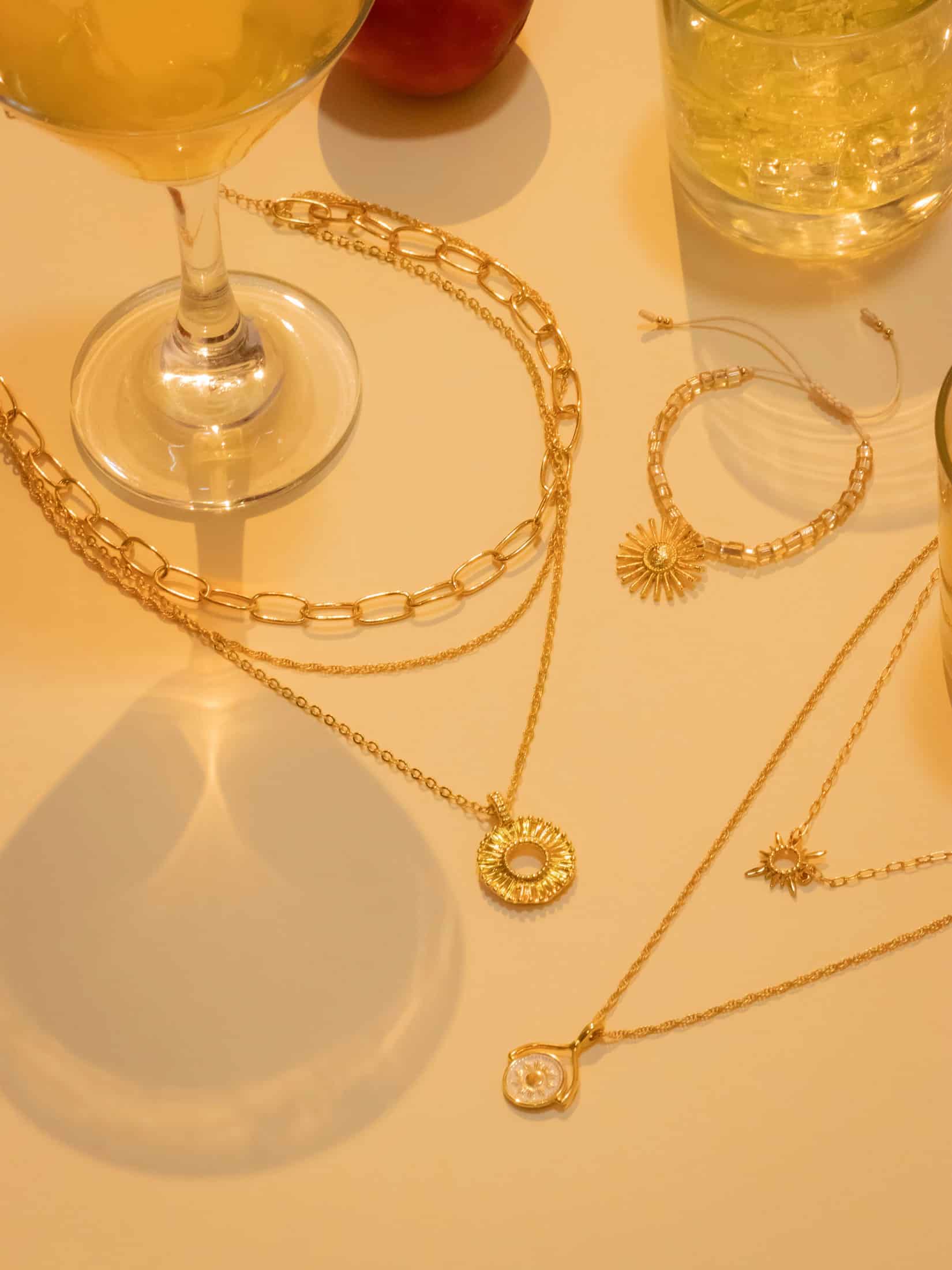 Set X3 Collares Destellos + Aretes - miniatura 5