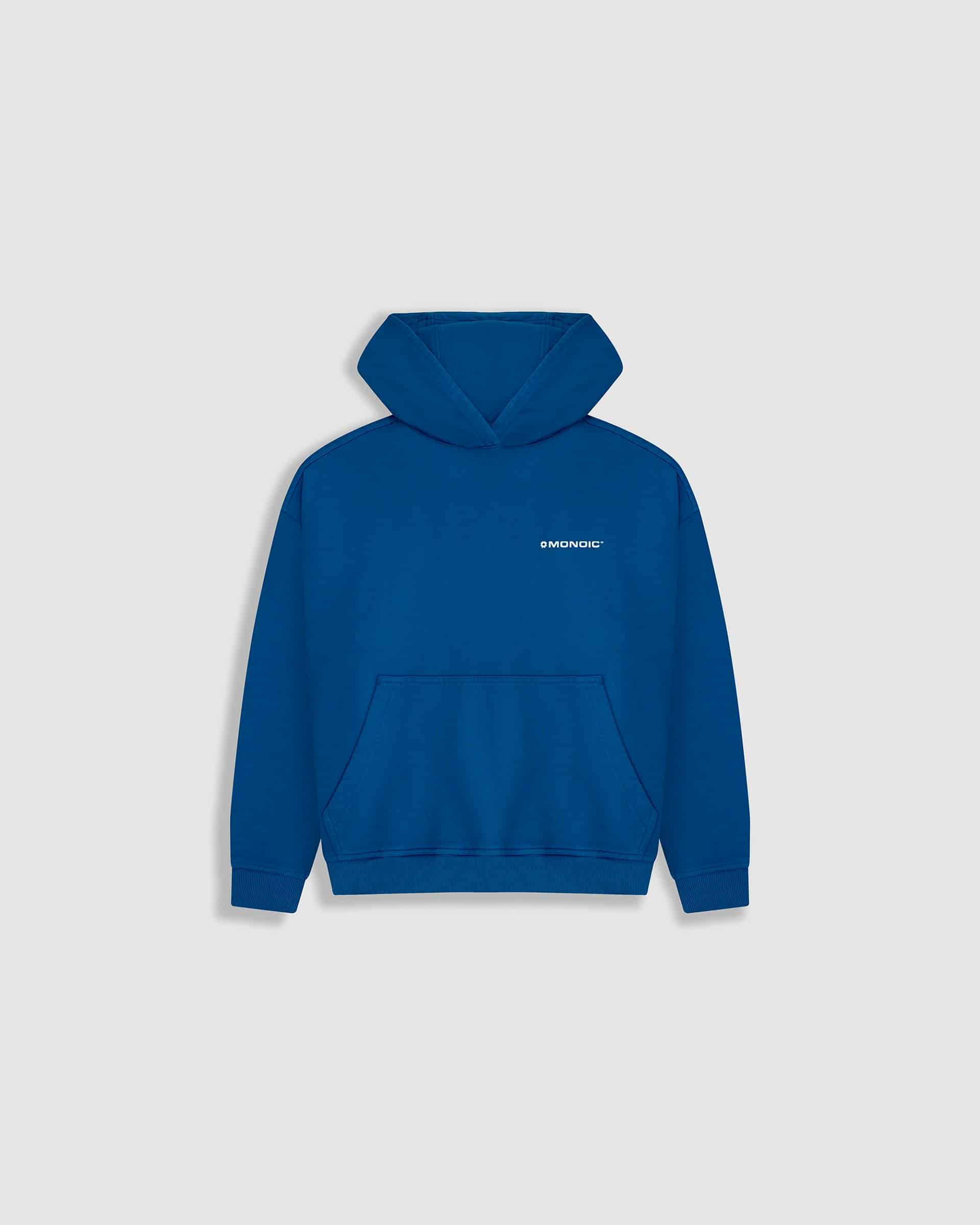 Hoodie Oversized Básico V4 - Azul Cobalto - miniatura 1