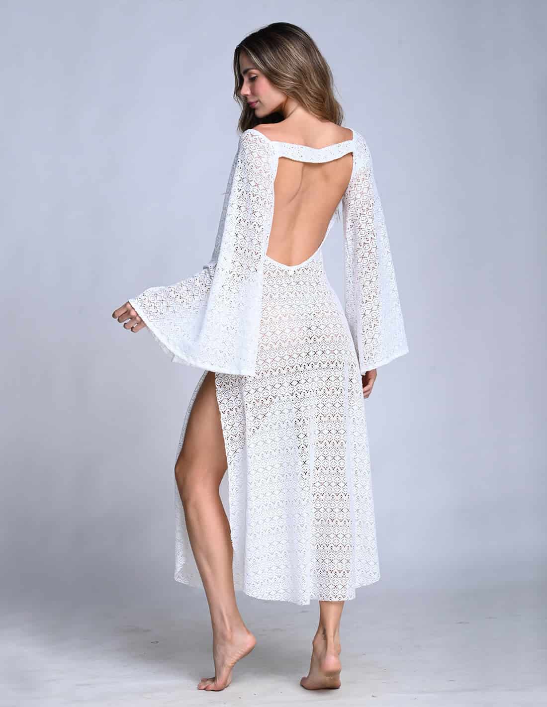 Vestido Sorell Marfil - miniatura 2