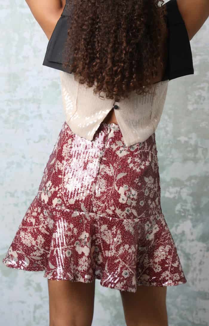 AMALIA MINI MINI SKIRT - miniatura 2