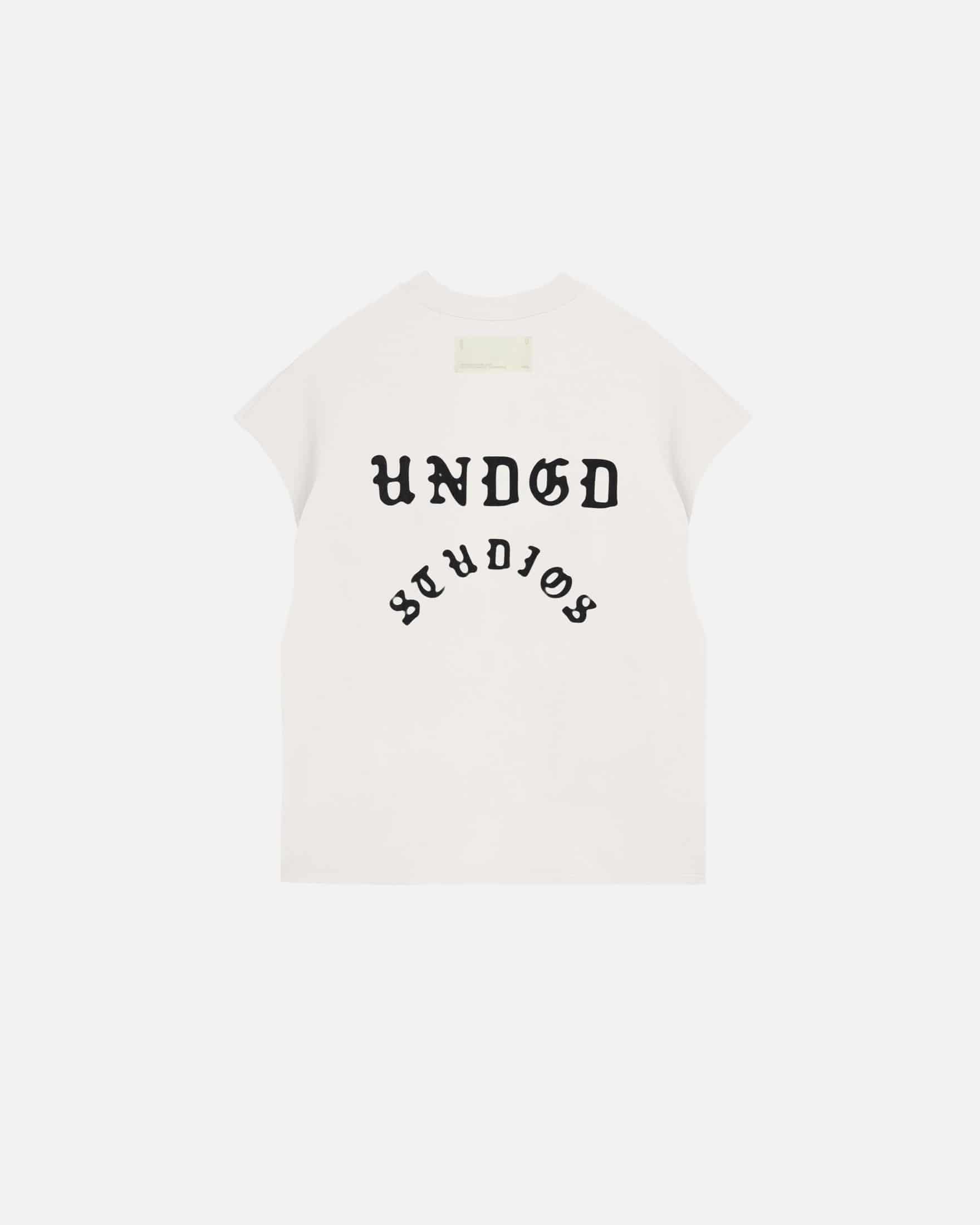 Capsule UNDGD STUDIOS Sleeveless Tshirt White - miniatura 3
