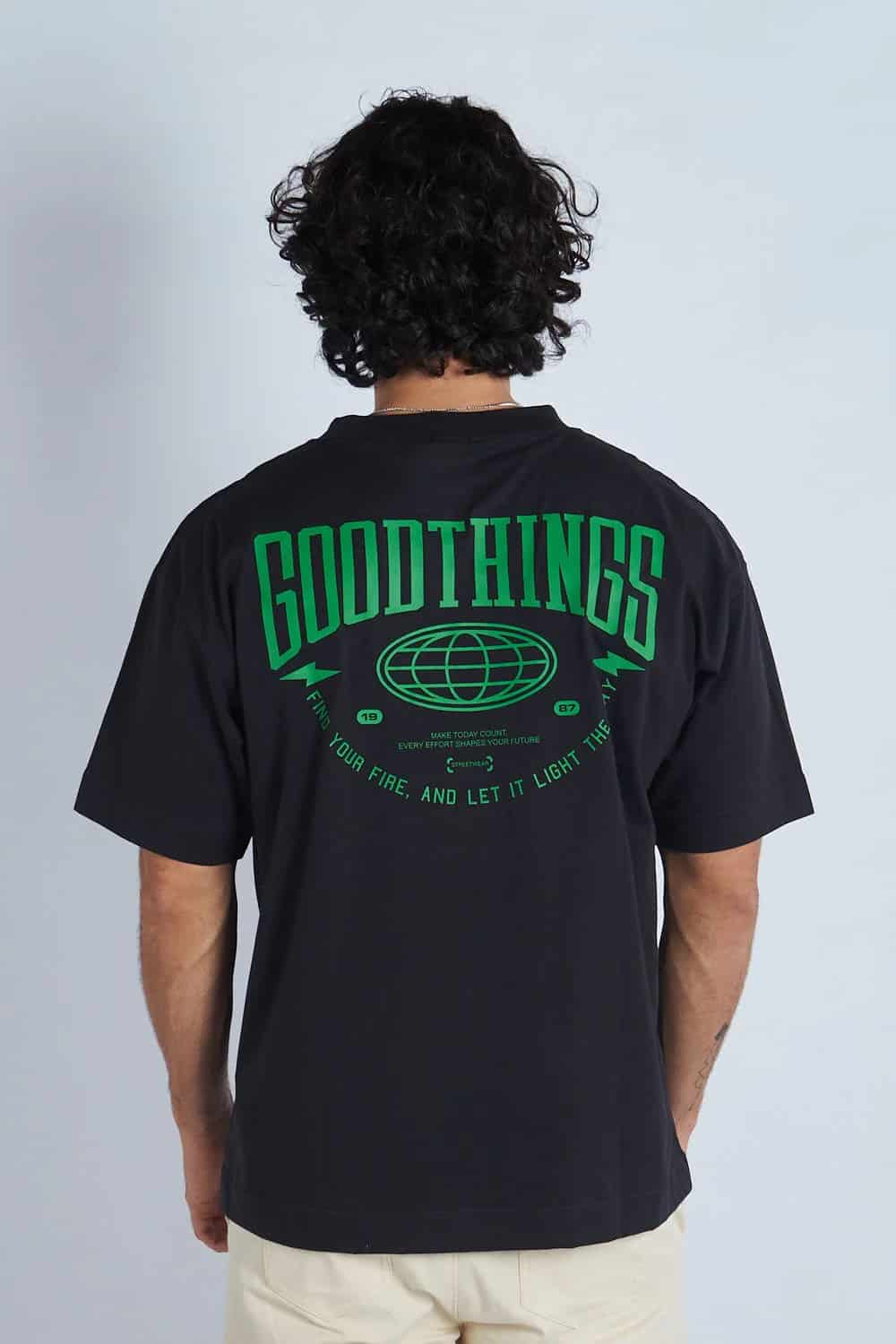 Camiseta oversize estampada Good Things| DROP 03 | - miniatura 3