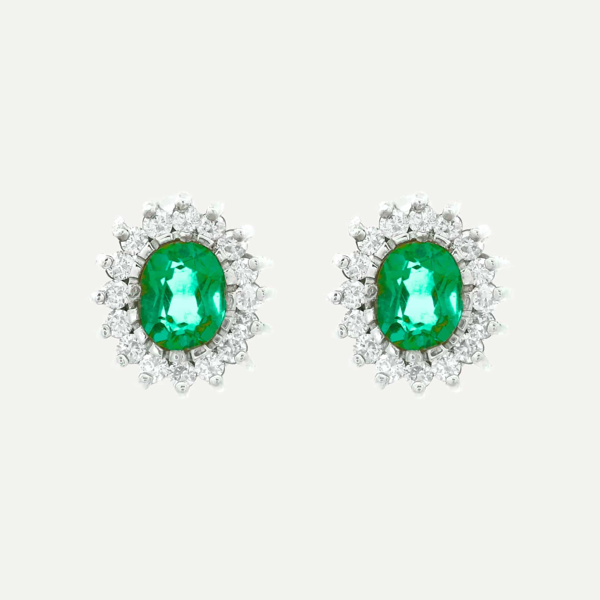 Arete Corona Thin Ovalado - miniatura 4