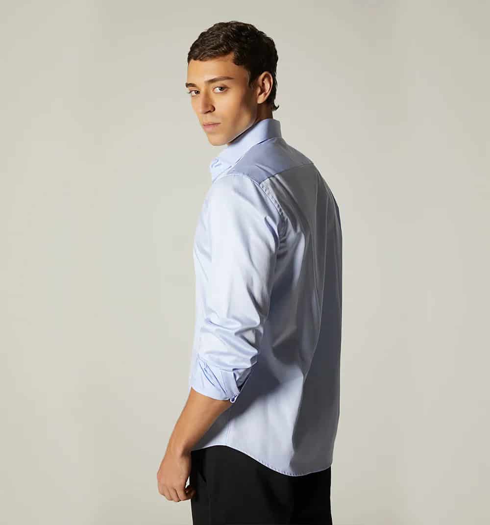 Camisa para hombre manga larga regular fit - miniatura 12