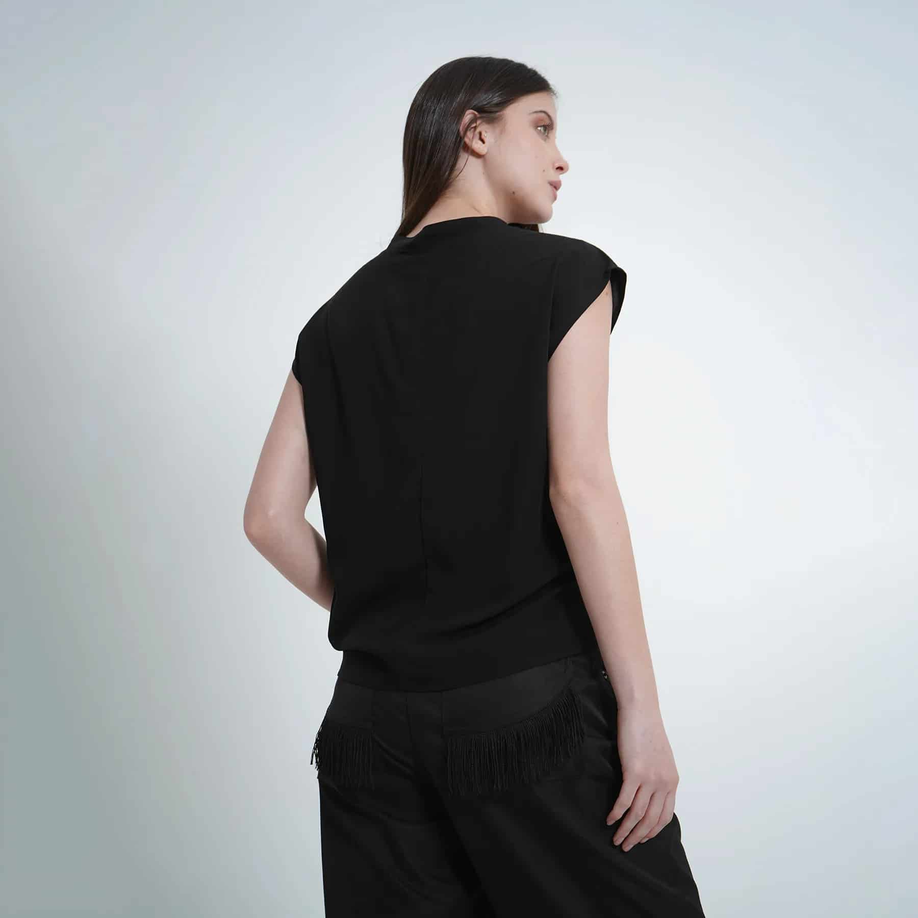 Blusa Cuello Neru Manga Sisa - miniatura 5