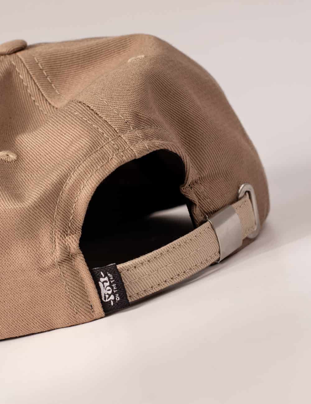 Gorra desestructurada Inner Peace caqui+beige - miniatura 4