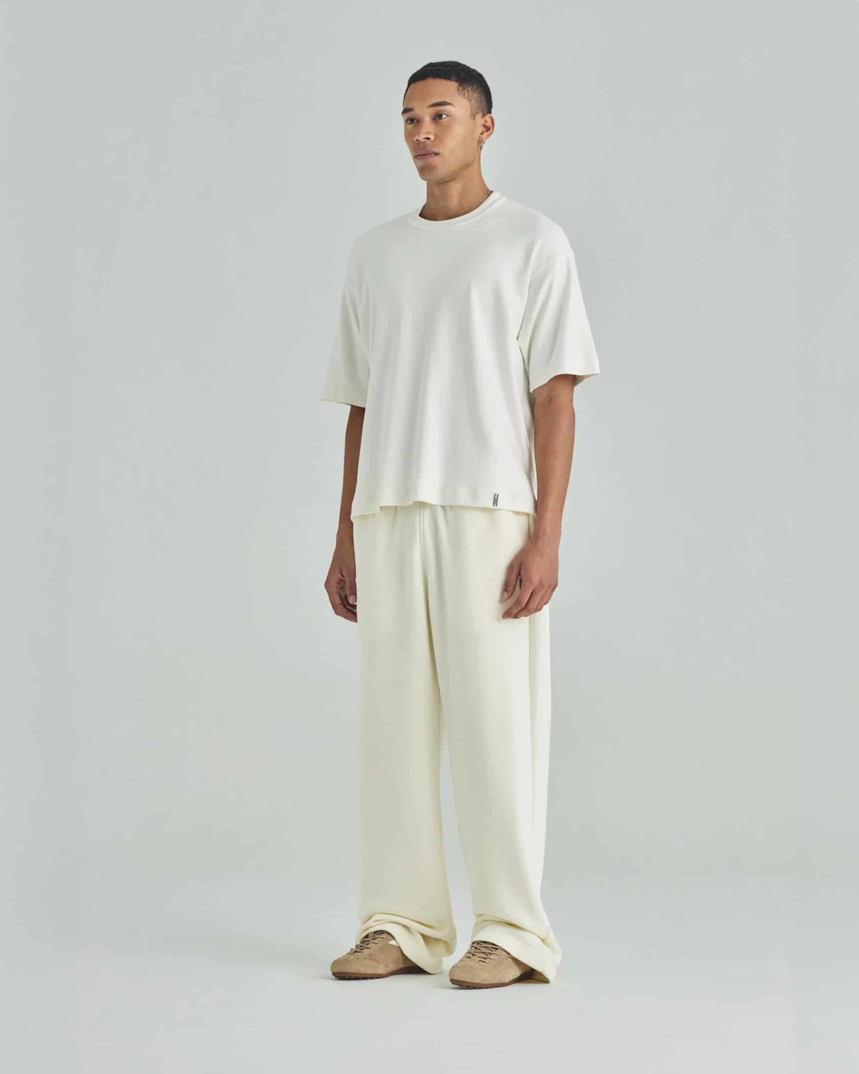 Blanks Barrel Straight Pants Cream - miniatura 14