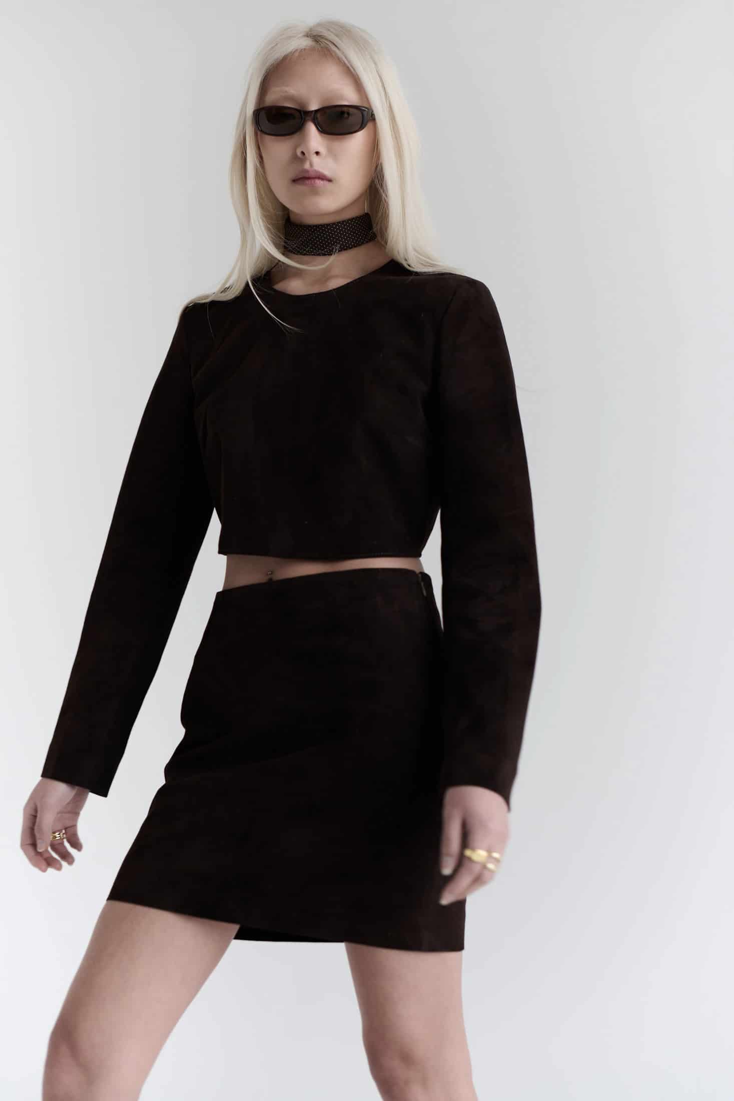 ZIAN SUEDE TOP - miniatura 2
