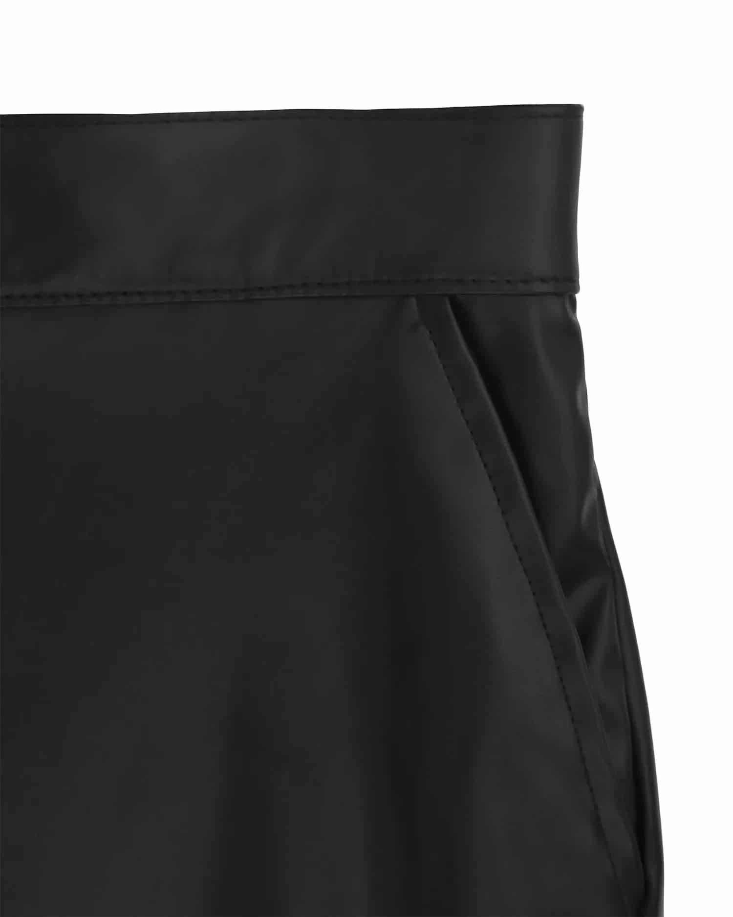 Pantalón Cuerina Negro - miniatura 8