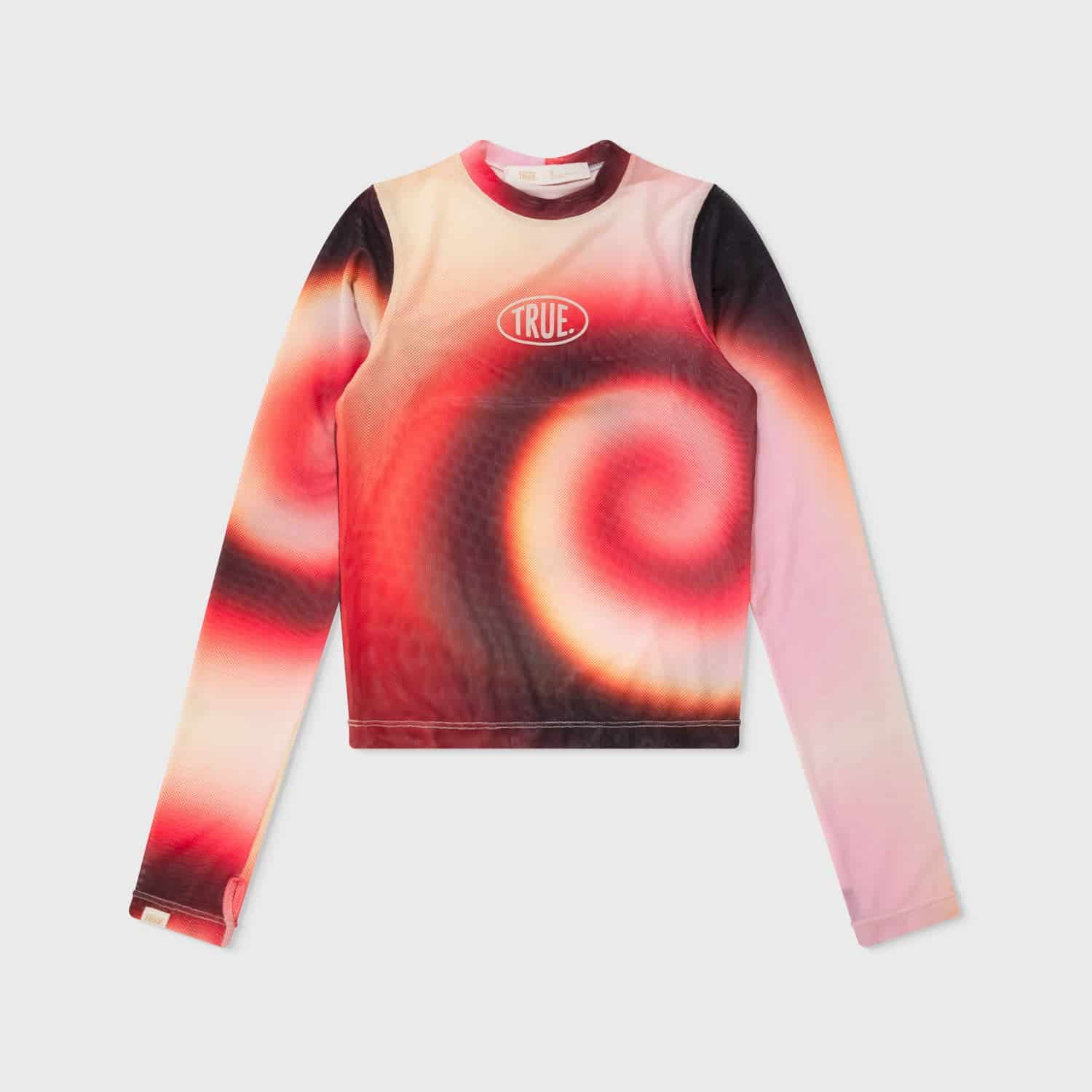 Gradient Mesh LS Tee - Pink - miniatura 1