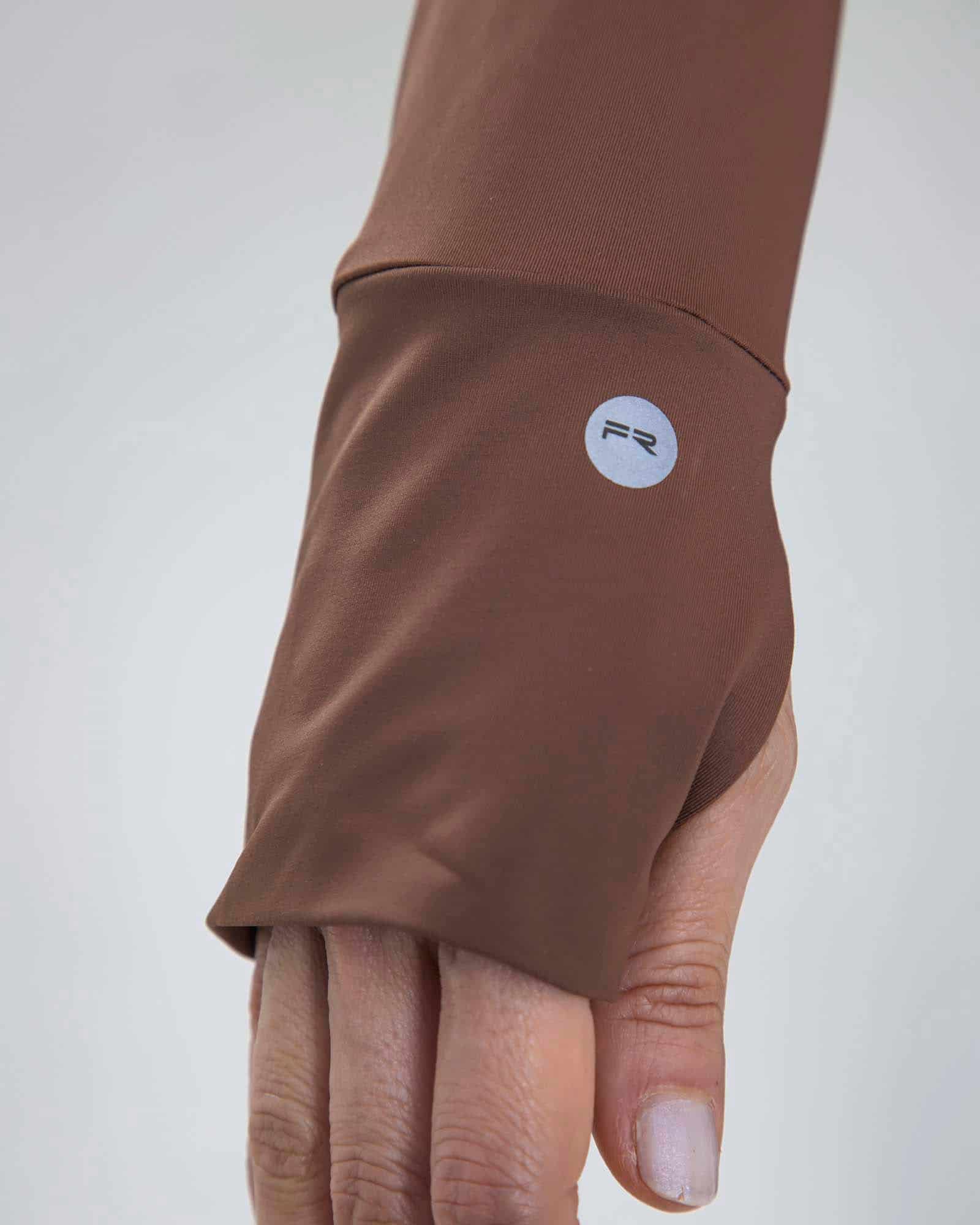 Chaqueta sculpt edge marron outdoor FIBER - miniatura 8