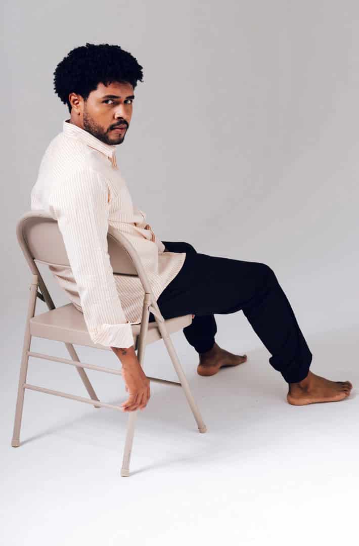 Camisa blanca rayas curuba - miniatura 8