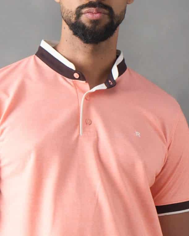 Camiseta tipo polo regular fit blanco - miniatura 2