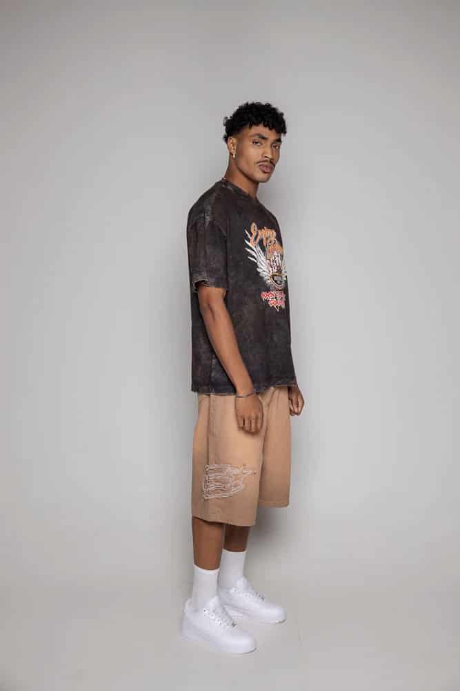 Oversized Courage Aguila-Negra/Stone - miniatura 11