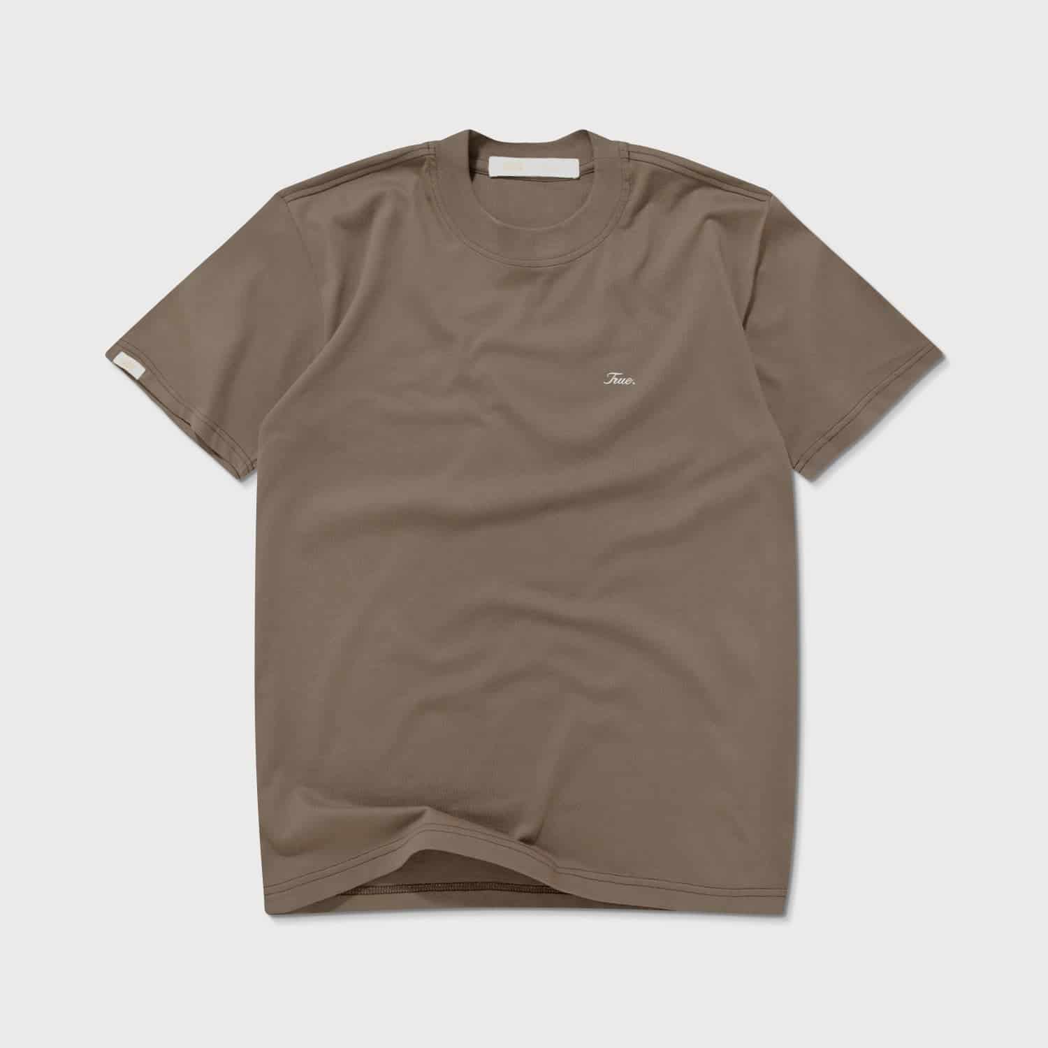 Signature T-Shirt - Light Brown - miniatura 1