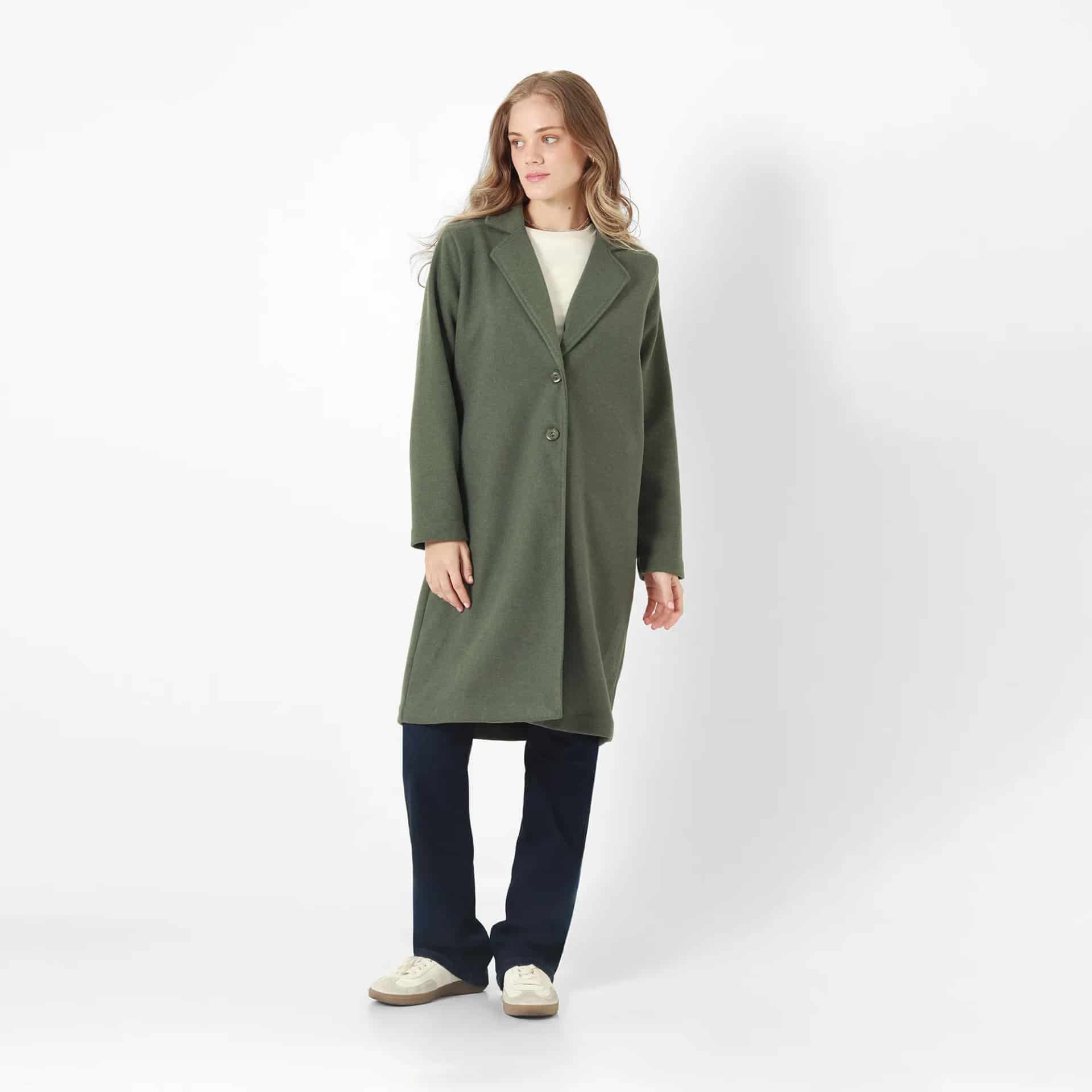 Chaqueta Cuello Solapa Manga Larga - miniatura 5