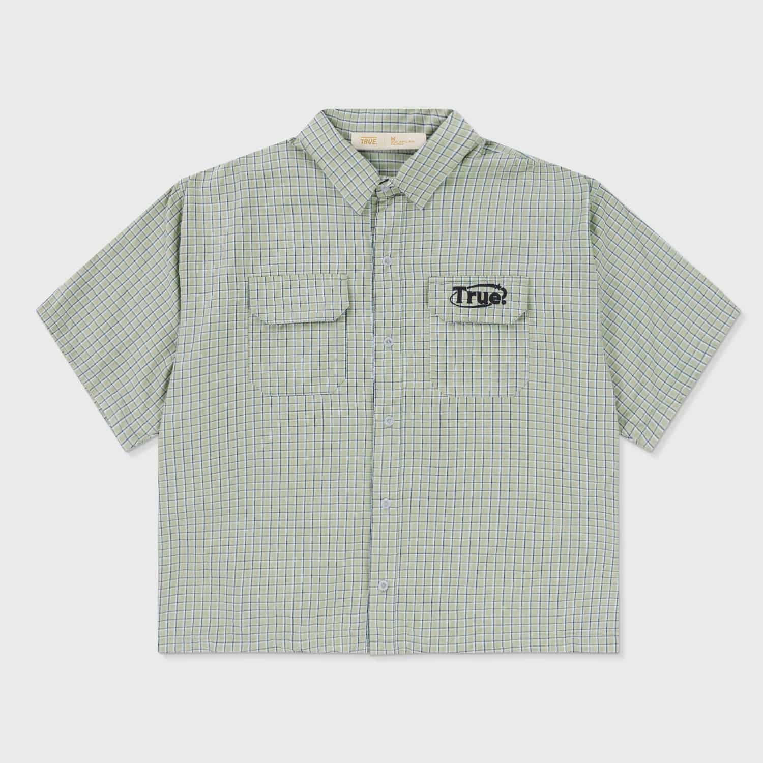 Prelude Button-Up Shirt - Olive Green - miniatura 1