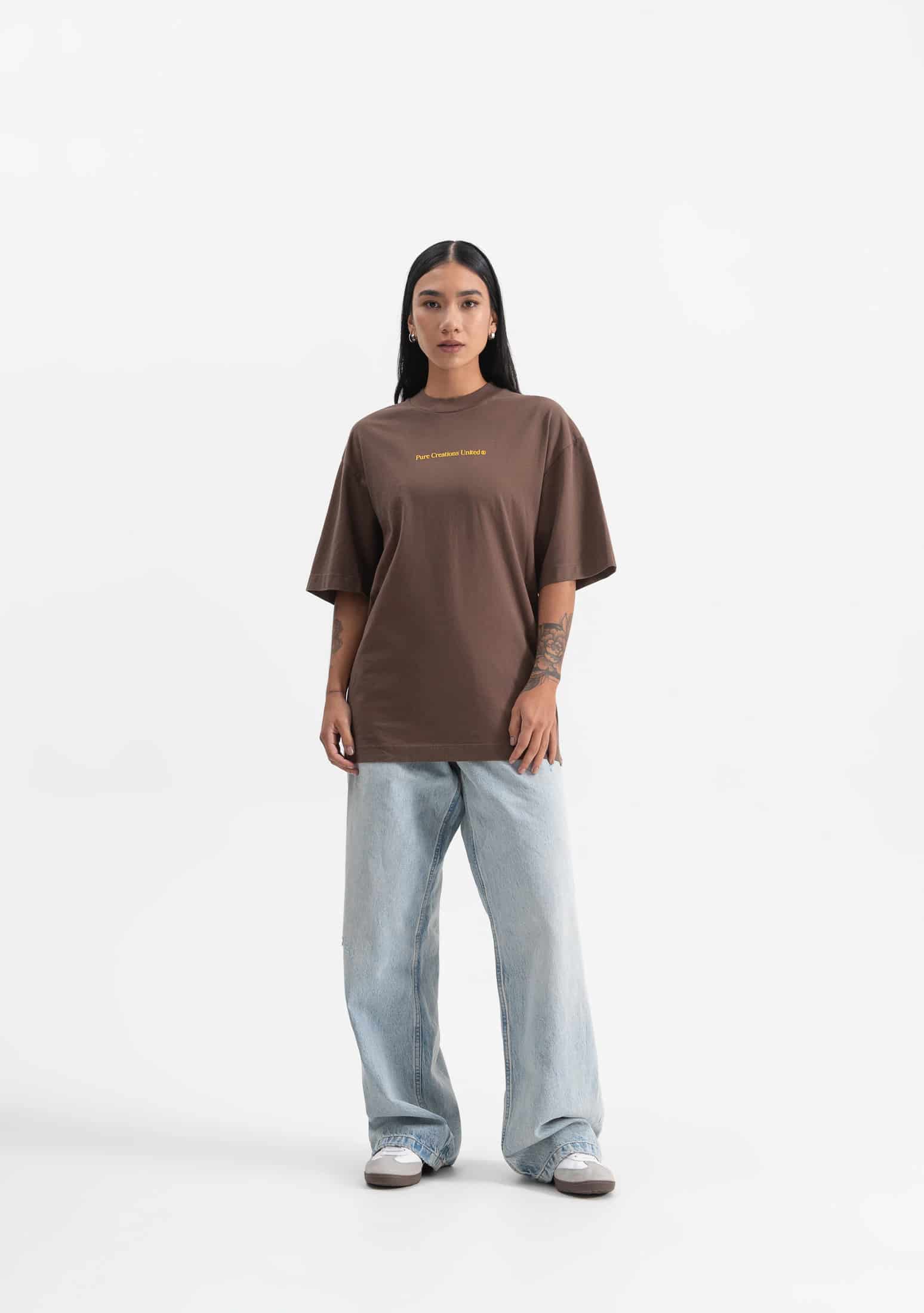 knockout brown t-shirt - miniatura 5