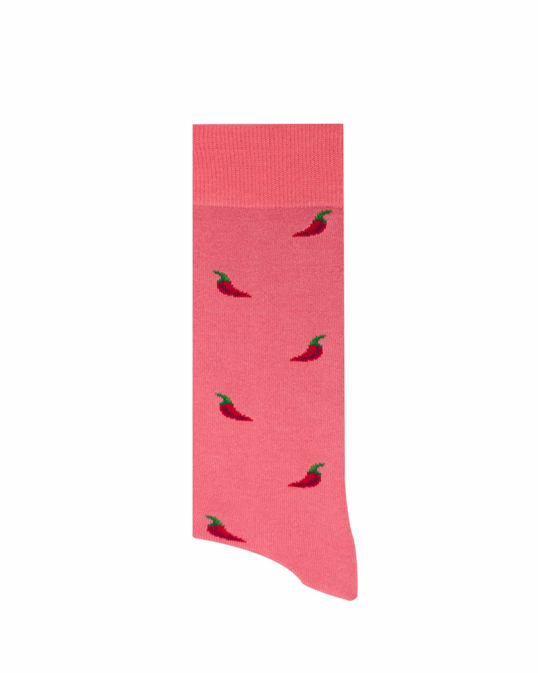 Medias Lazo Rosadas con Chiles - miniatura 2