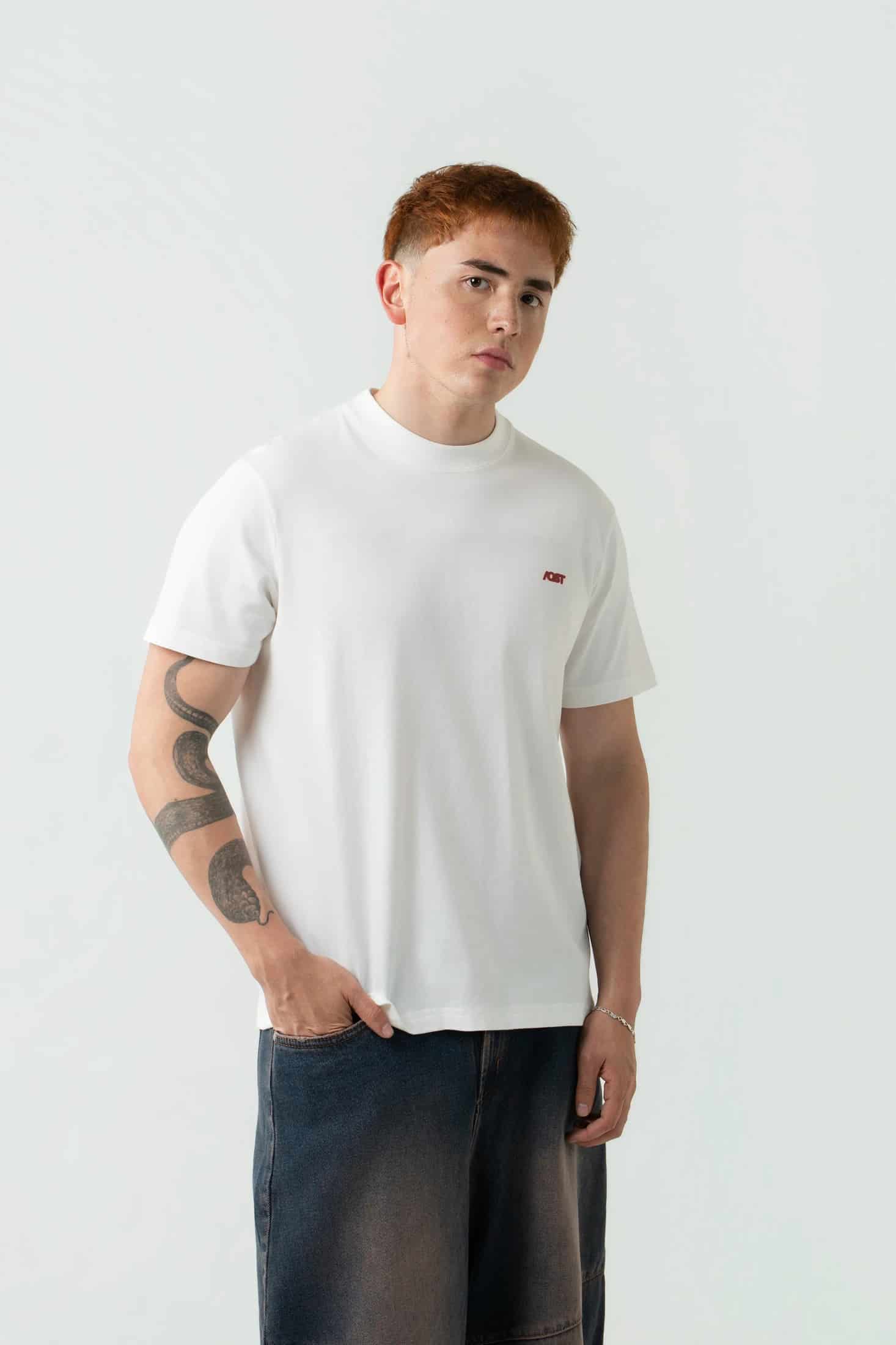 CAMISETA MANGA LARGA COLOR IVORY - miniatura 2