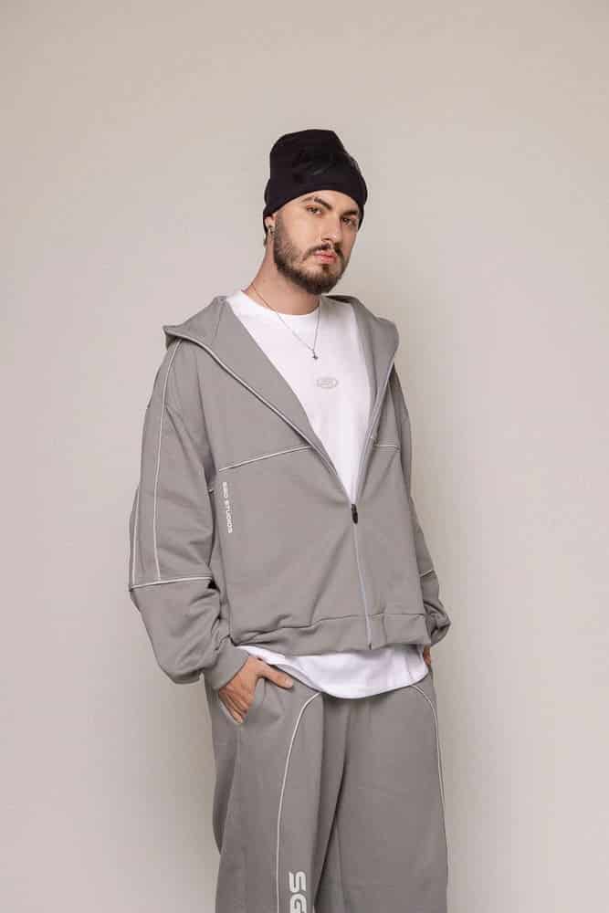 Hoodie 87/27 Sgo-Gris - miniatura 6