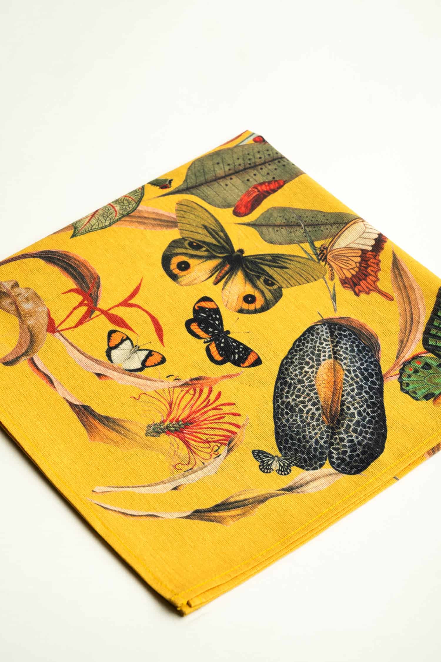 Servilletas - Butterfly Yellow 1 - miniatura 2