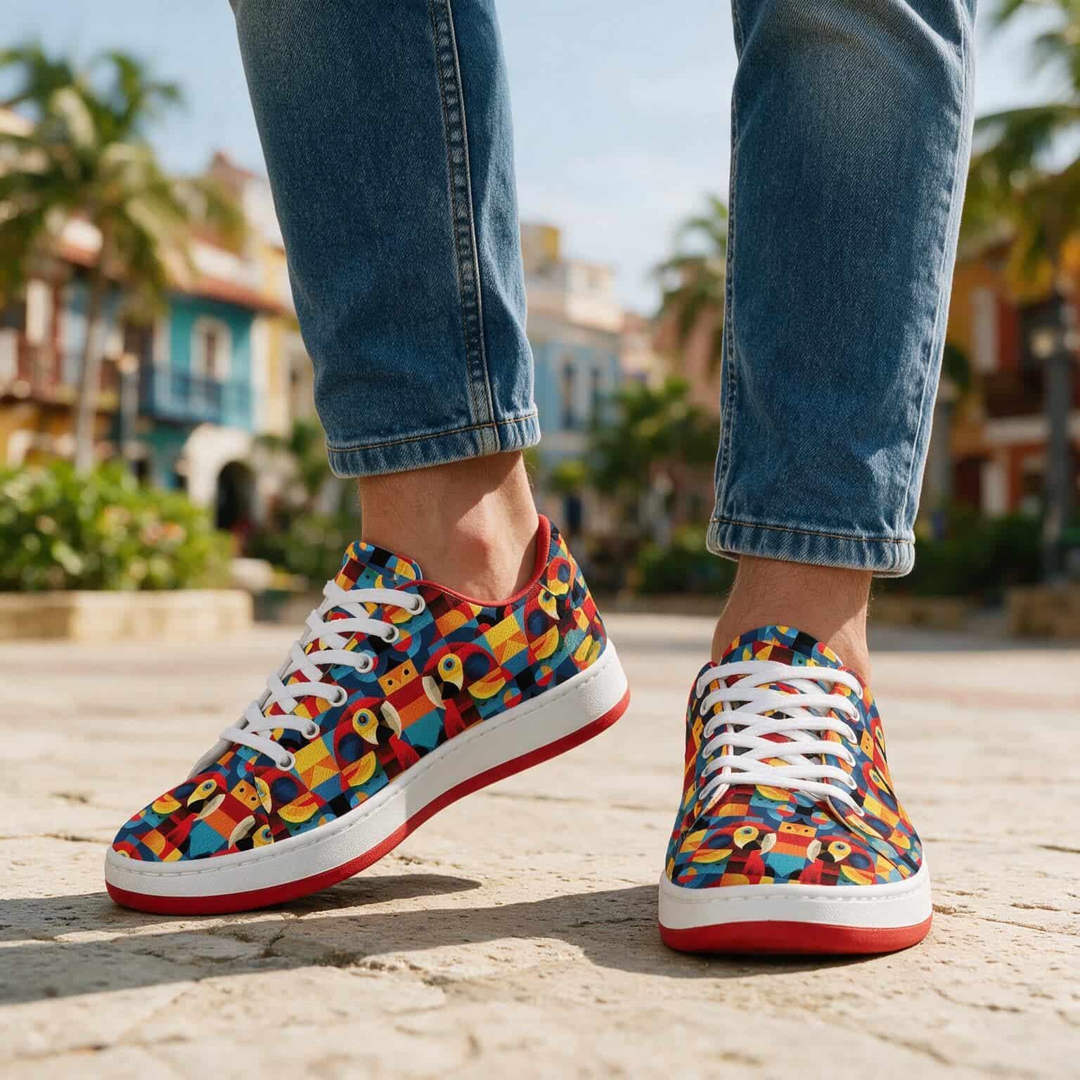 Mosaico Tropical – Tenis CÓNDOR - miniatura 2