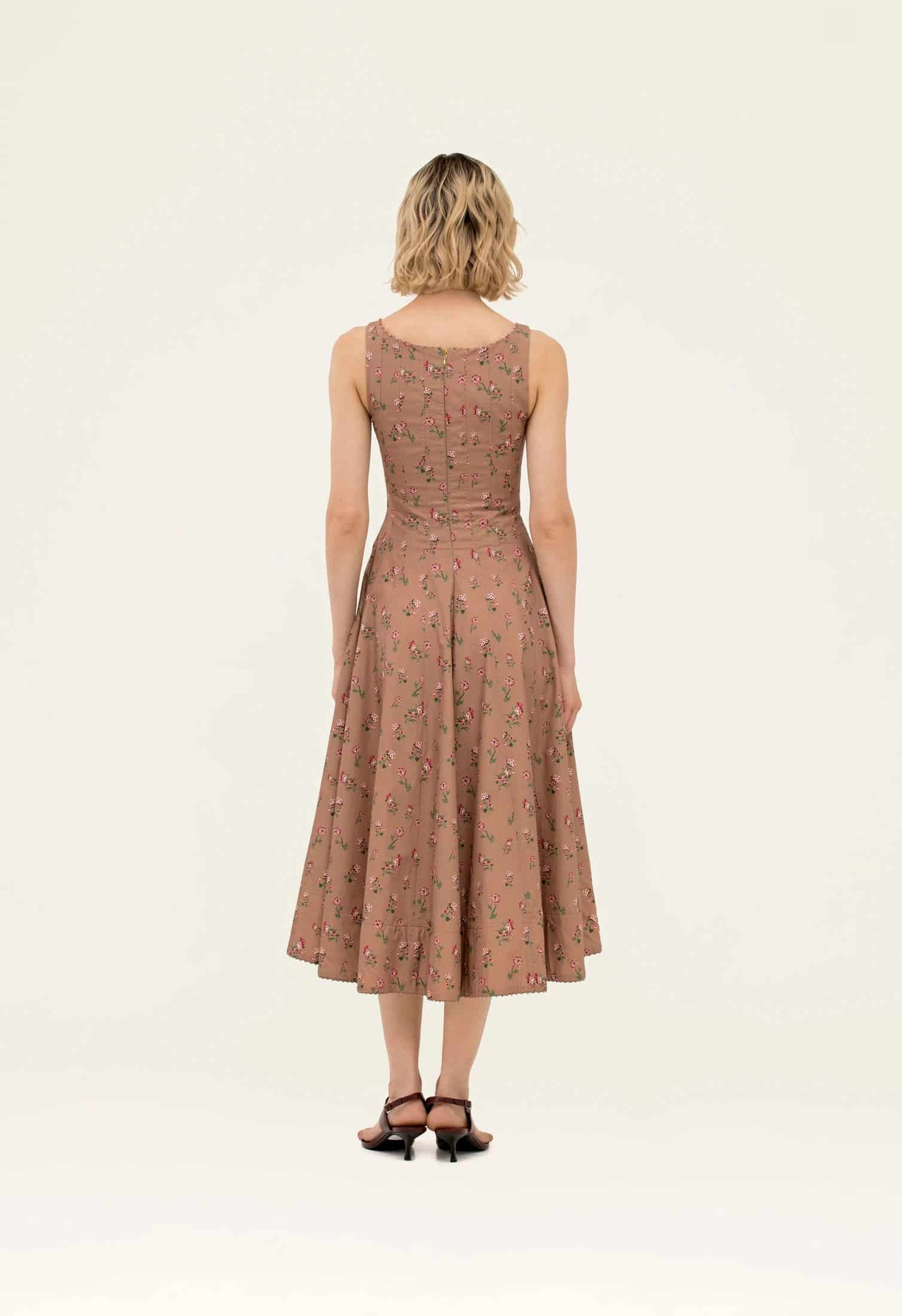 Frontera Quebrada Midi Dress - miniatura 4