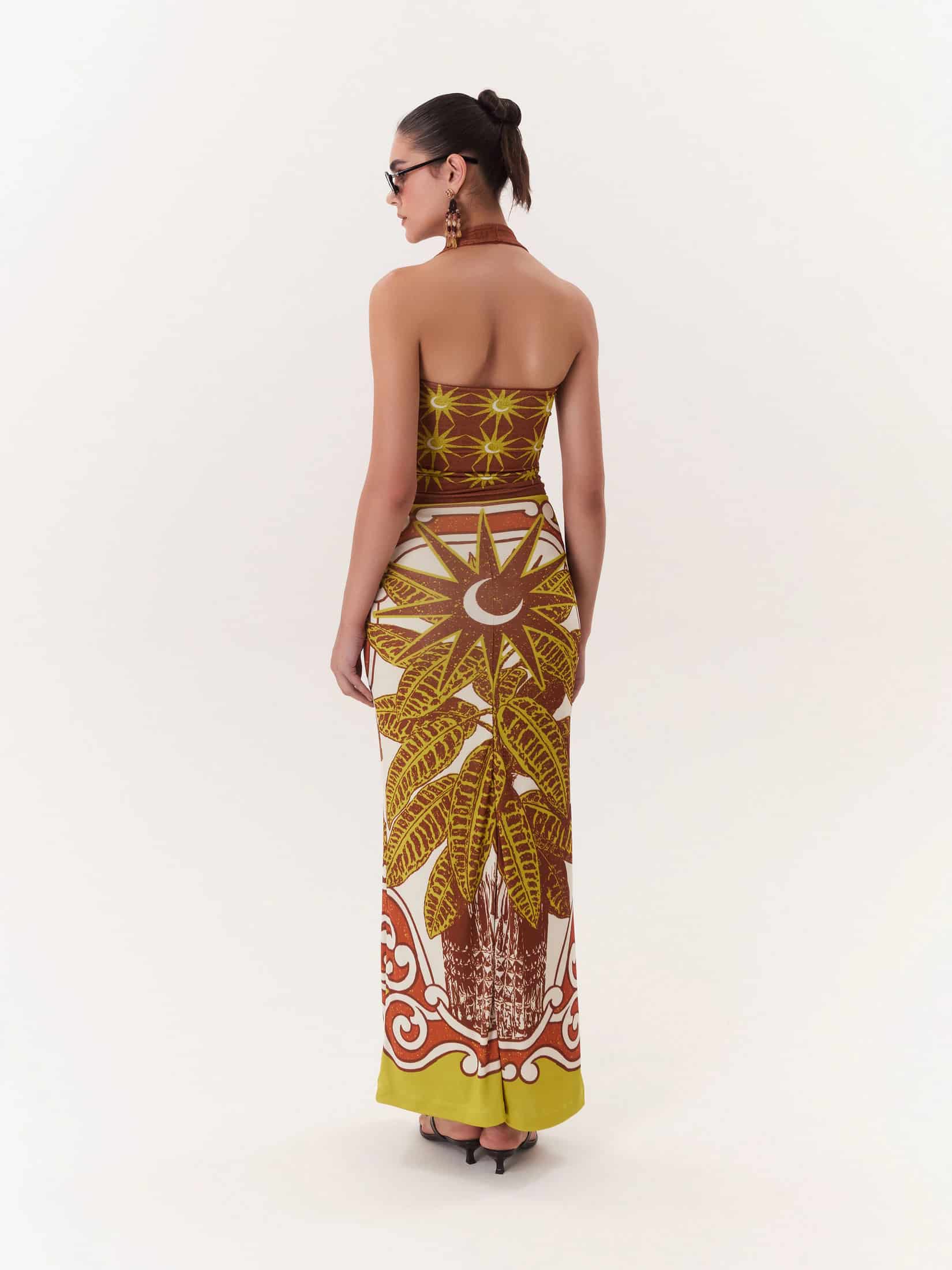 Halter Top Solar - Café - miniatura 3