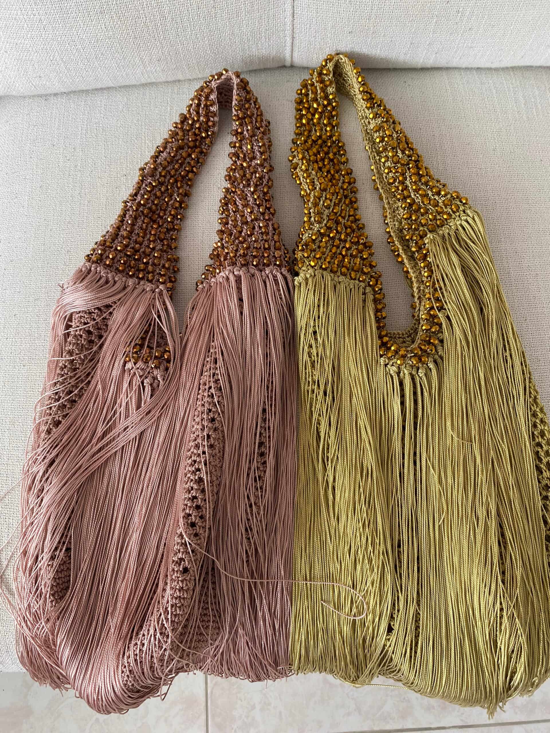 MINI WATERFALL BAG GOLDEN SAND - miniatura 2