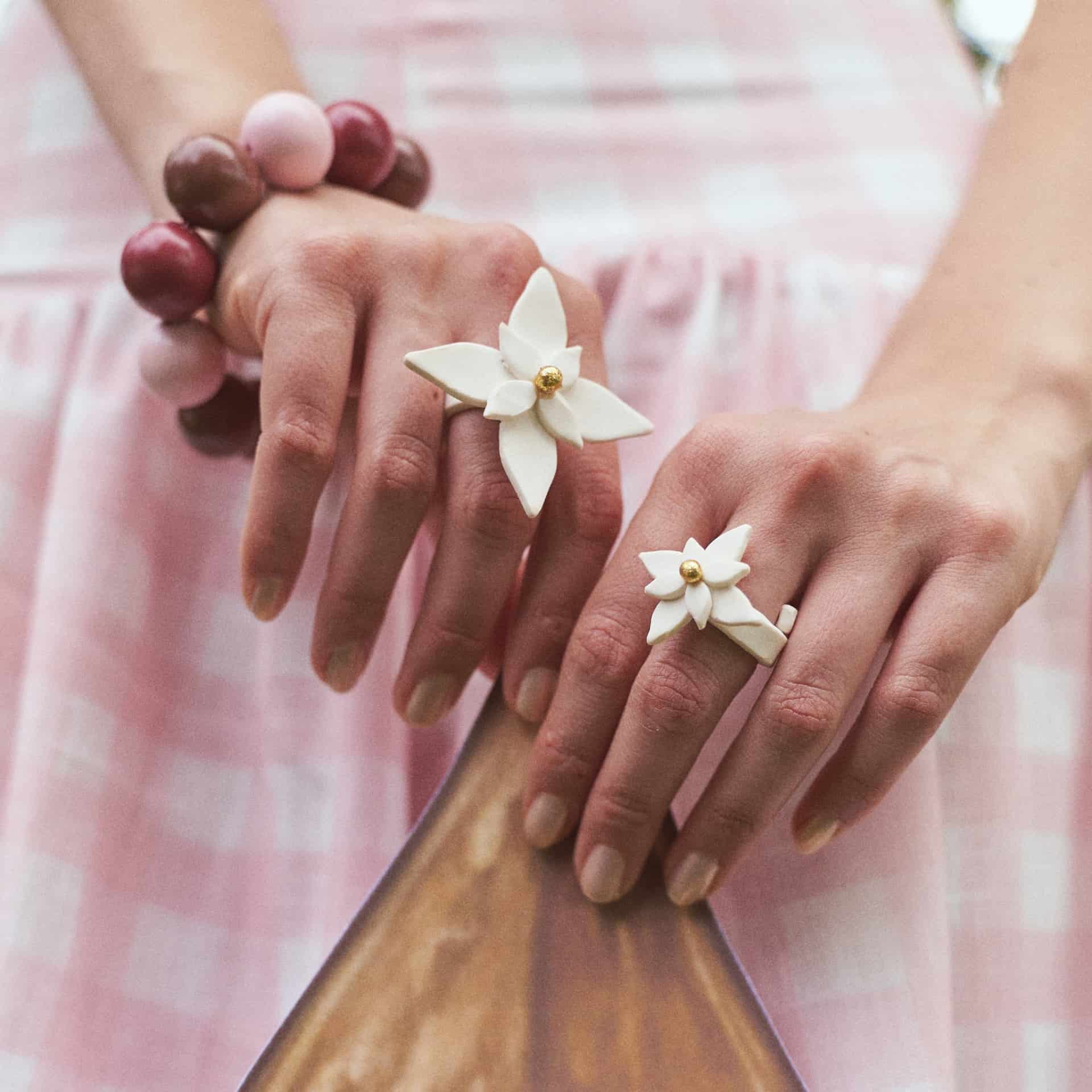 Anillo Flor de Navidad Maxi - miniatura 4