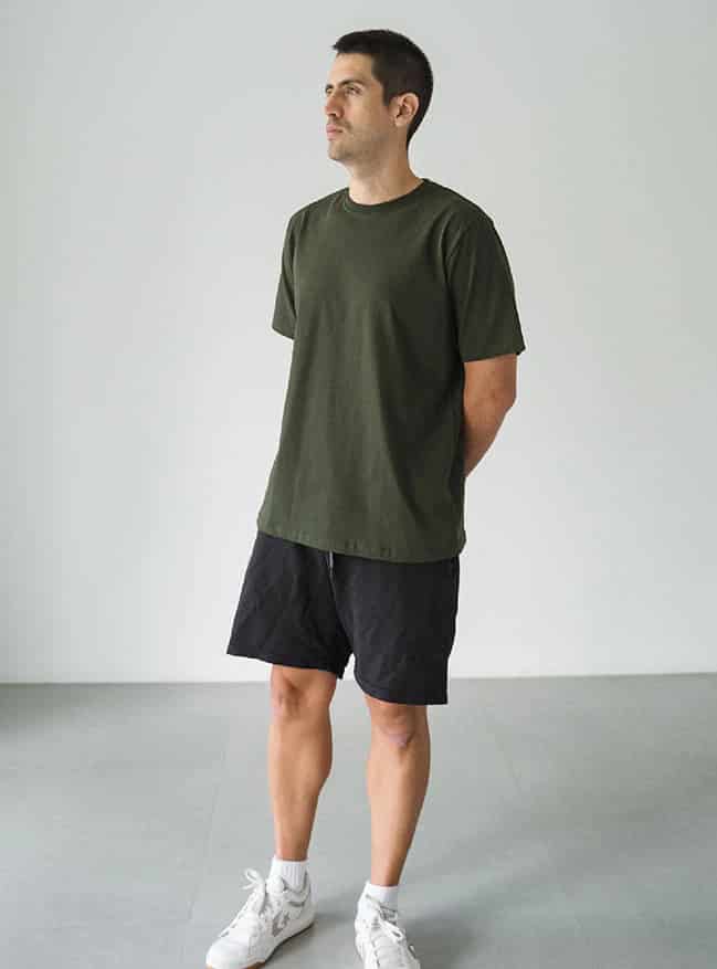 Camiseta Hombre Regular Fit - Militar - miniatura 1