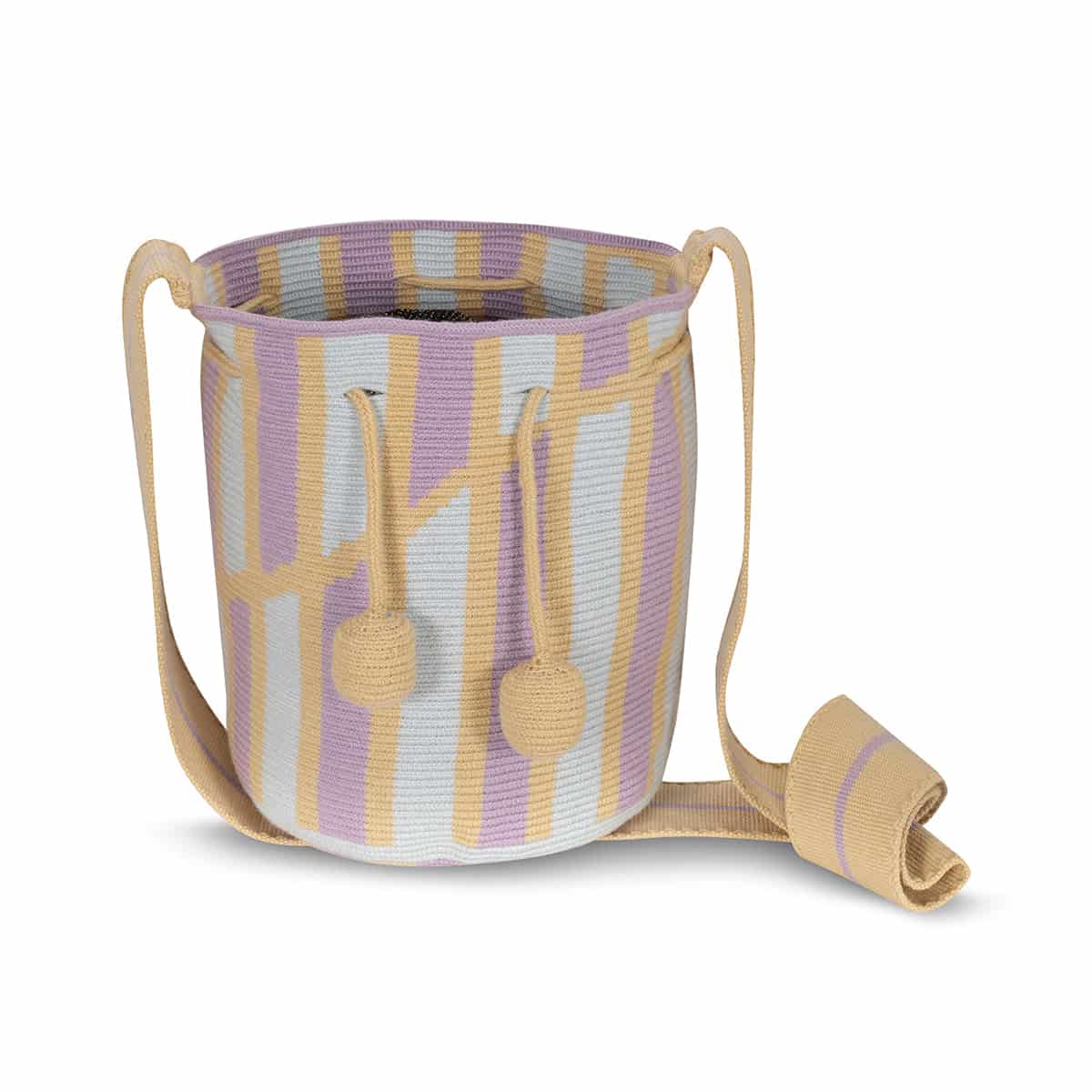 Crossbody Bucket Bag - Lavender - miniatura 7