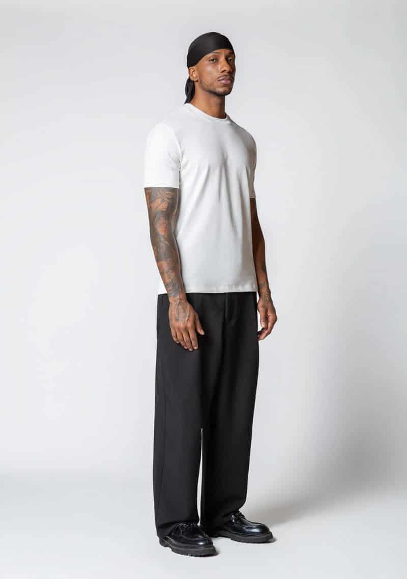 Dopamine cream slim t-shirt - miniatura 4