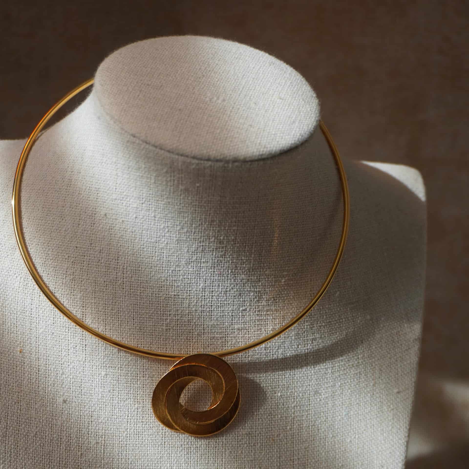 Golden Orbit Choker - miniatura 6