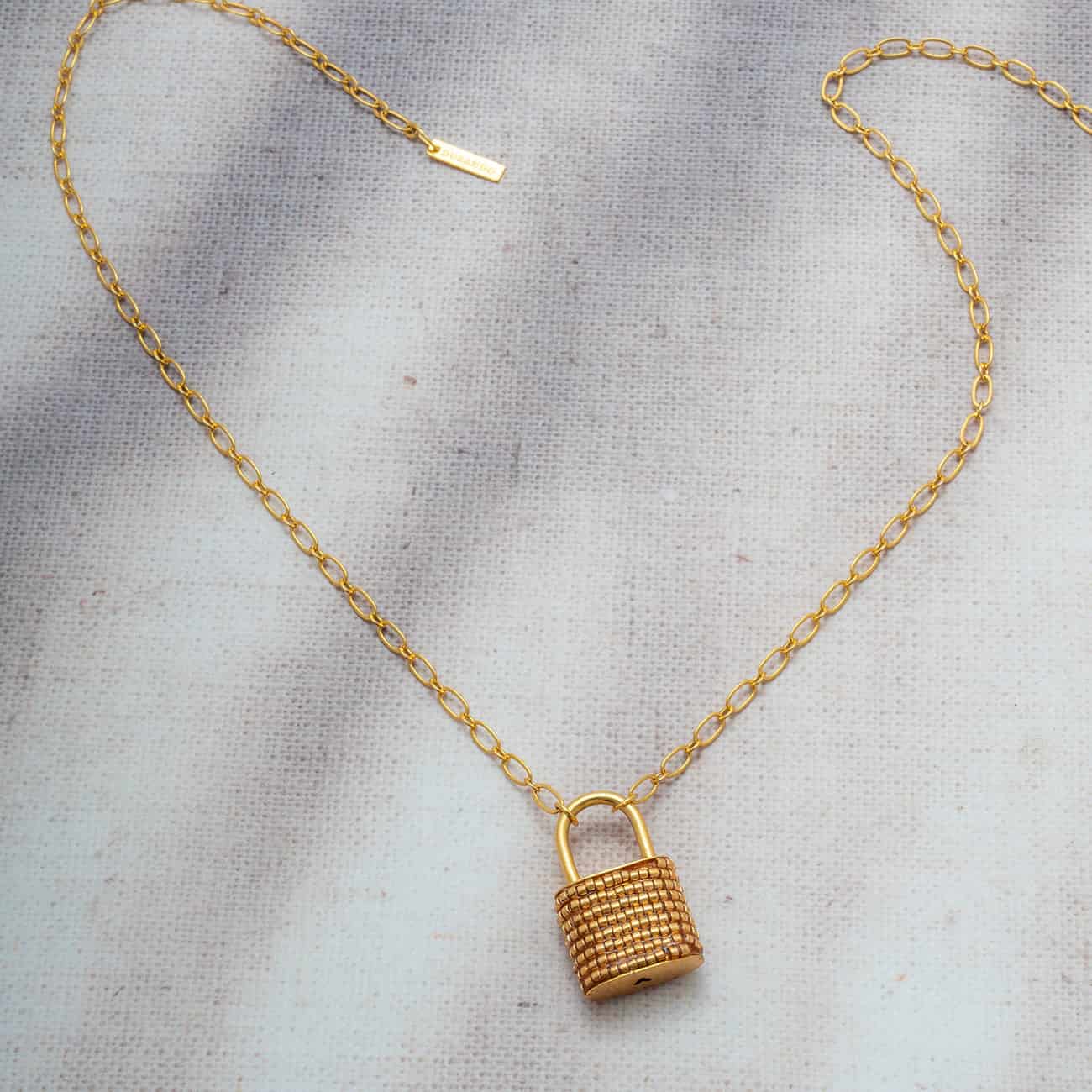 COLLAR CANDADITOS MIYUKI - miniatura 2